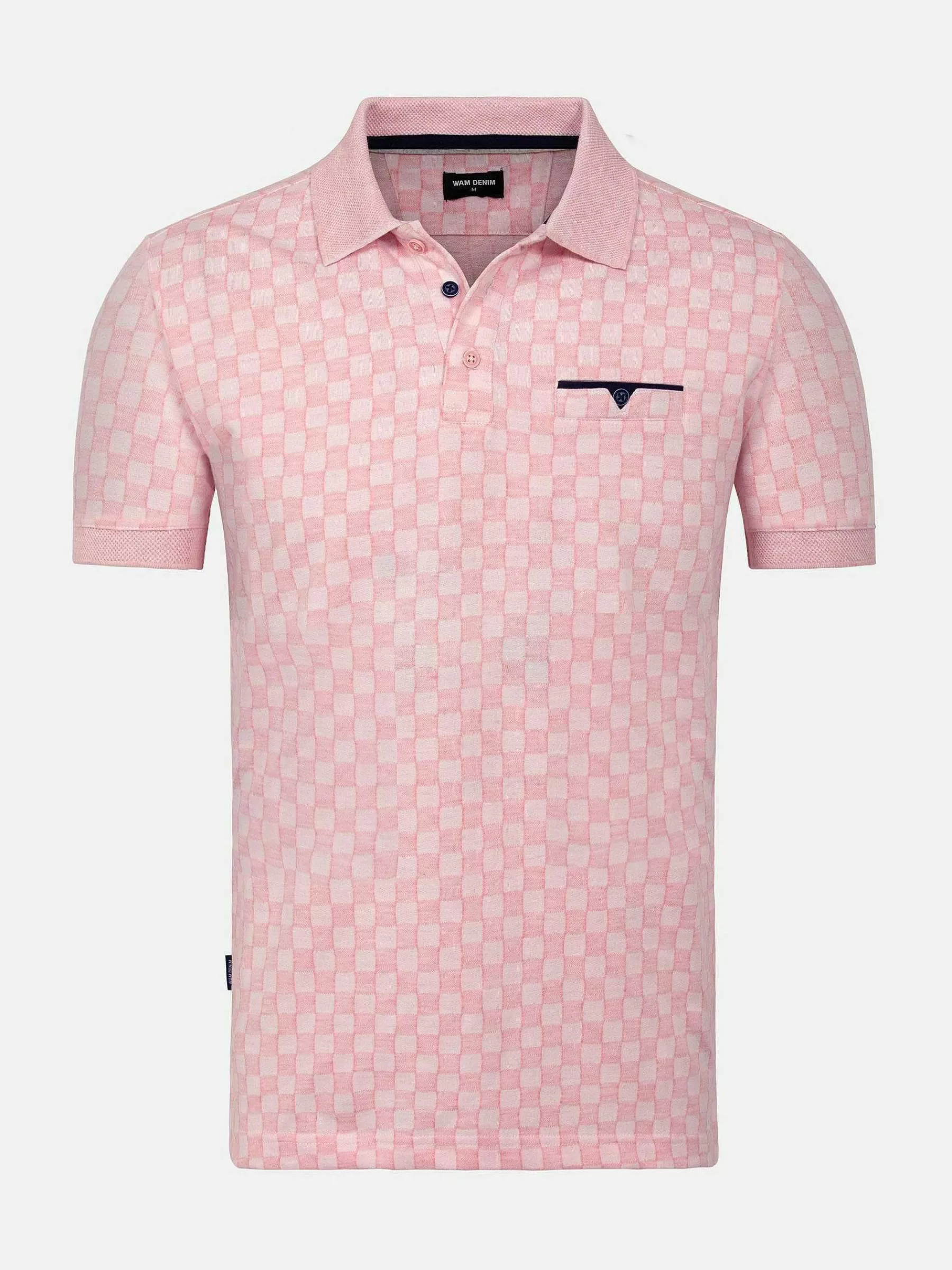Wam Denim Polo'S<Aldo Pink Polo