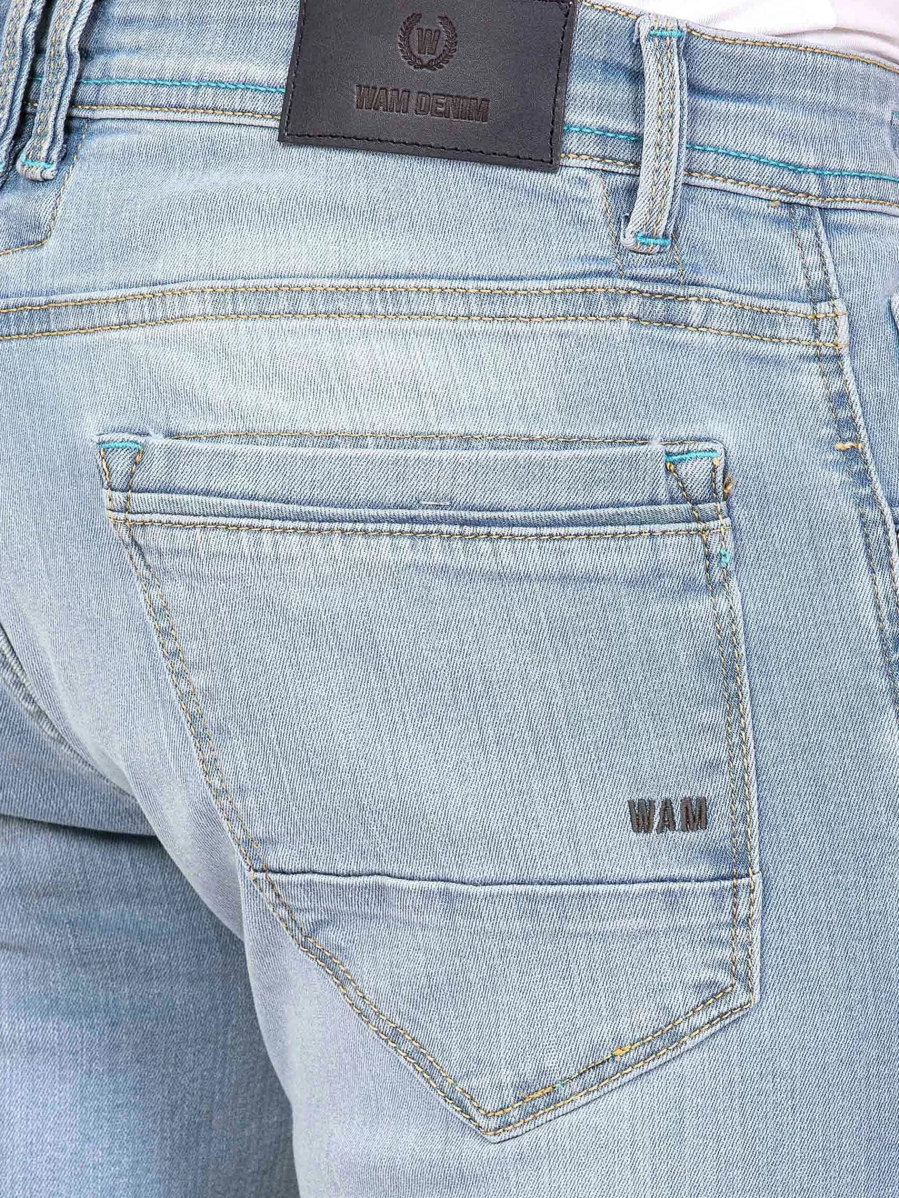 Wam Denim Jeans<Alexia Faded Blue Slim Fit Jeans