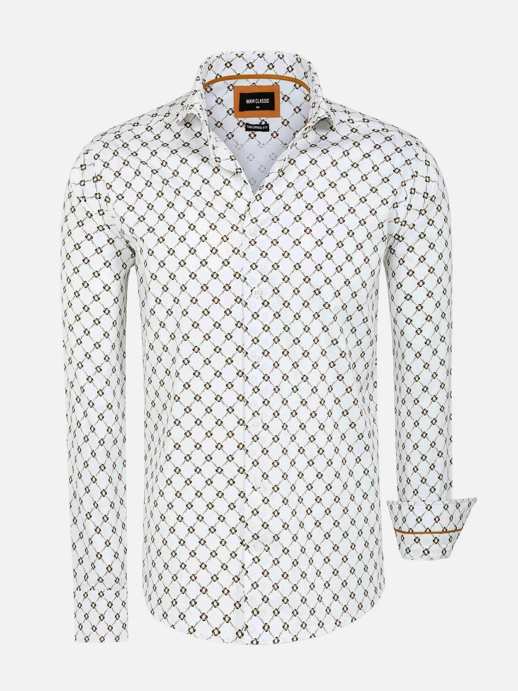 Wam Denim Overhemd Lange Mouwen<Alicante White Floral Print Overhemd Lange Mouw