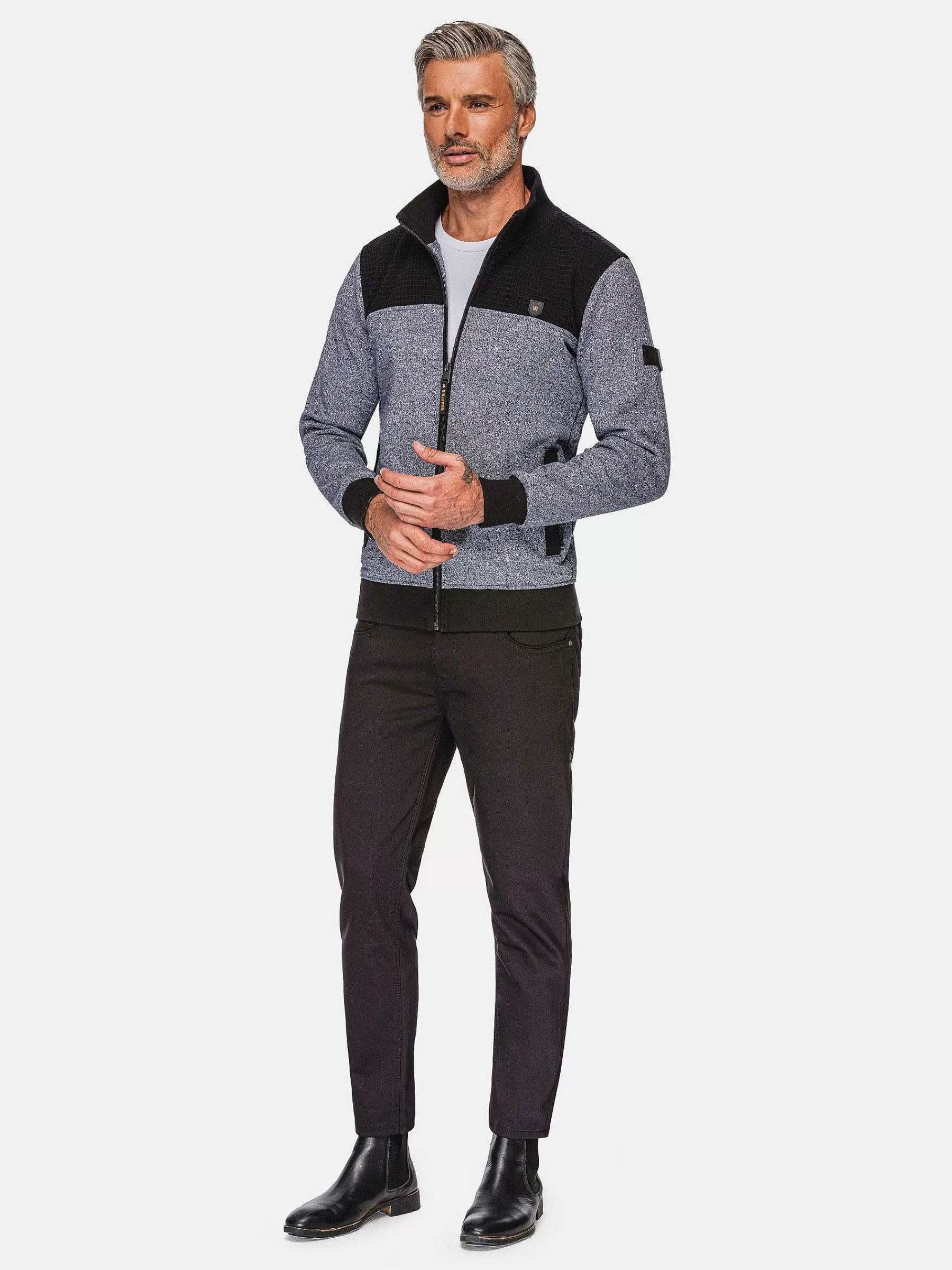 Wam Denim Vesten<Altena Turtle Nick Vesten Grey