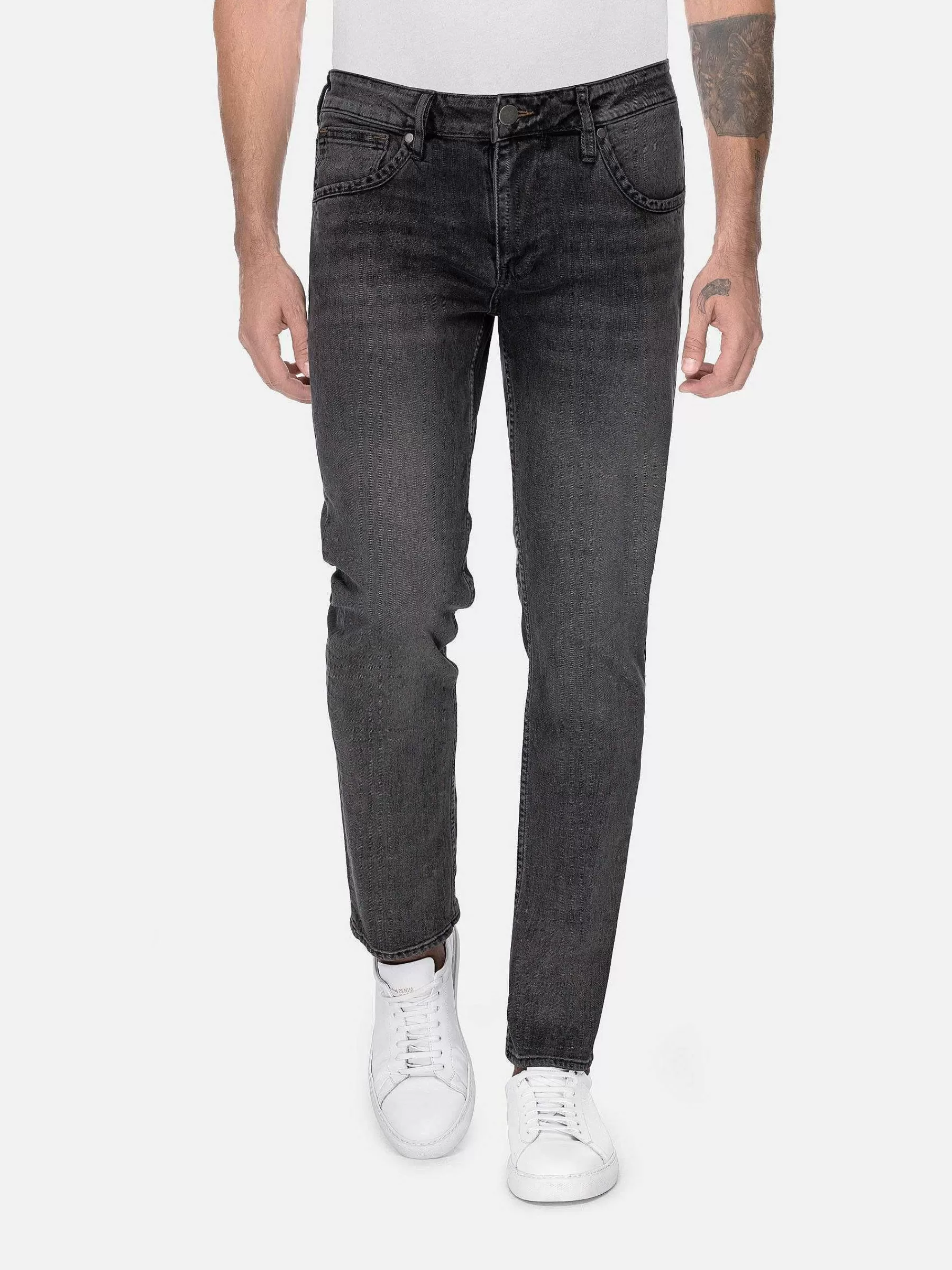 Wam Denim Jeans<Amaud Slim Stretch Grey Jeans