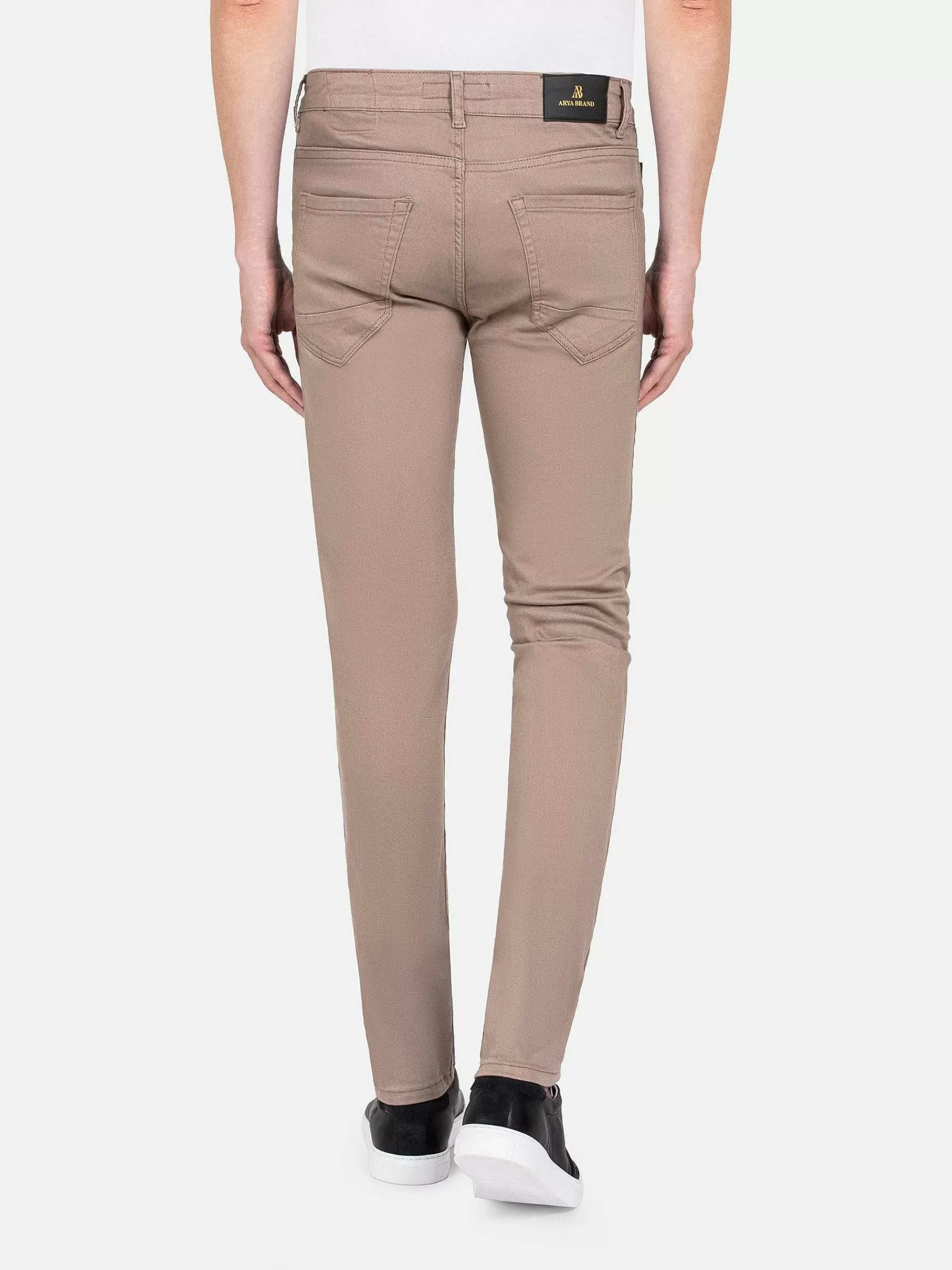 Wam Denim Jeans<Amou Slim Fit Beige Jean