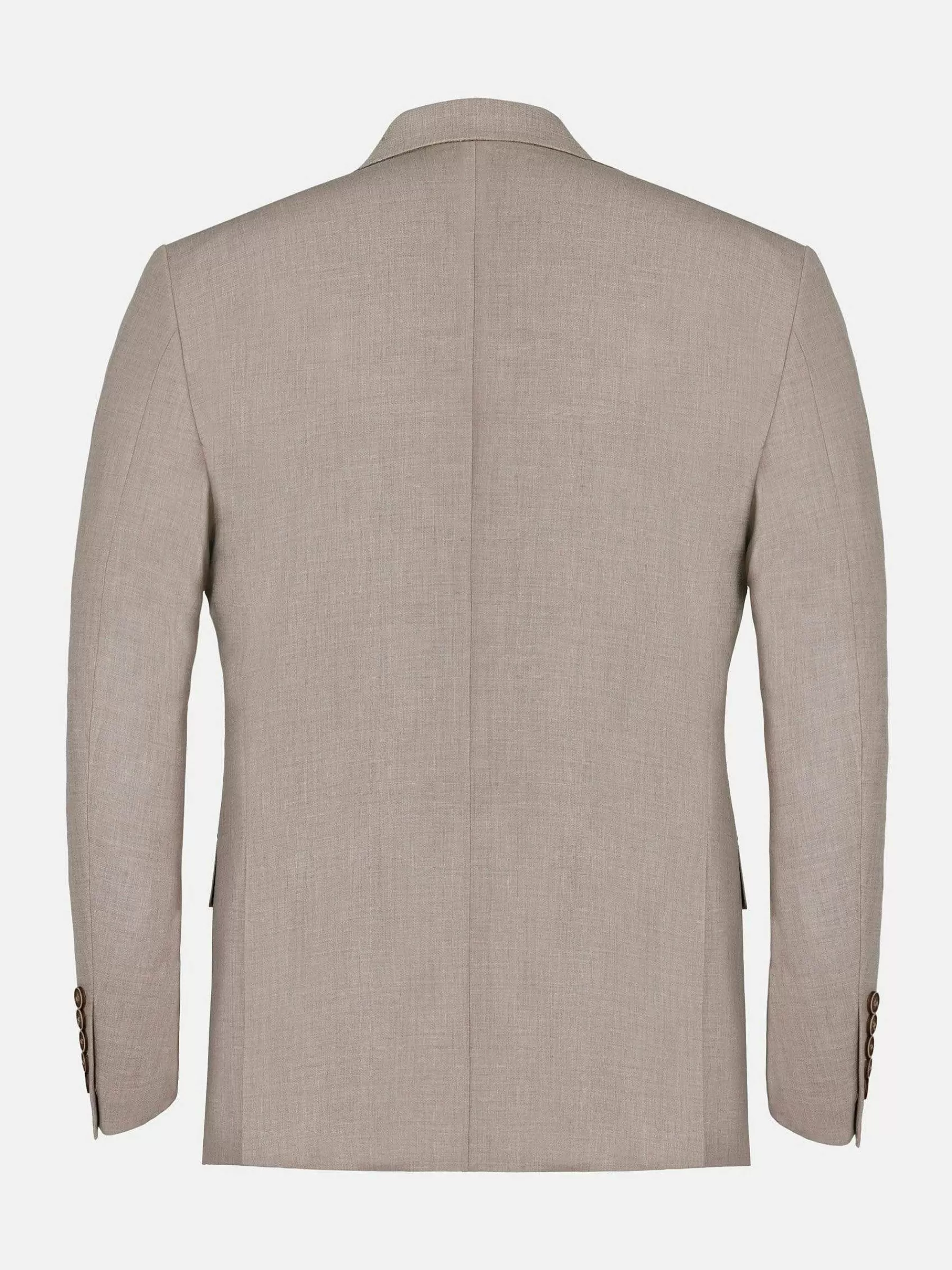Wam Denim Colberts<Araya Peak Lapel Single Breast Beige Suit Blazer