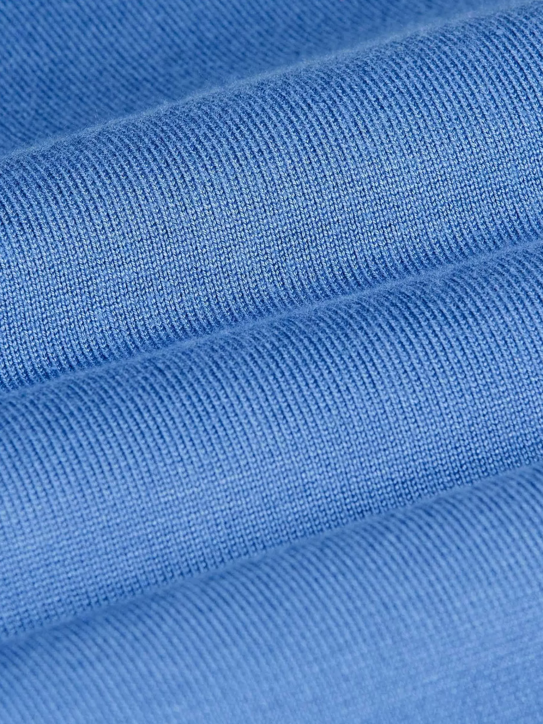 Wam Denim Sweaters<Athens V-Neck Royal Blue Sweater