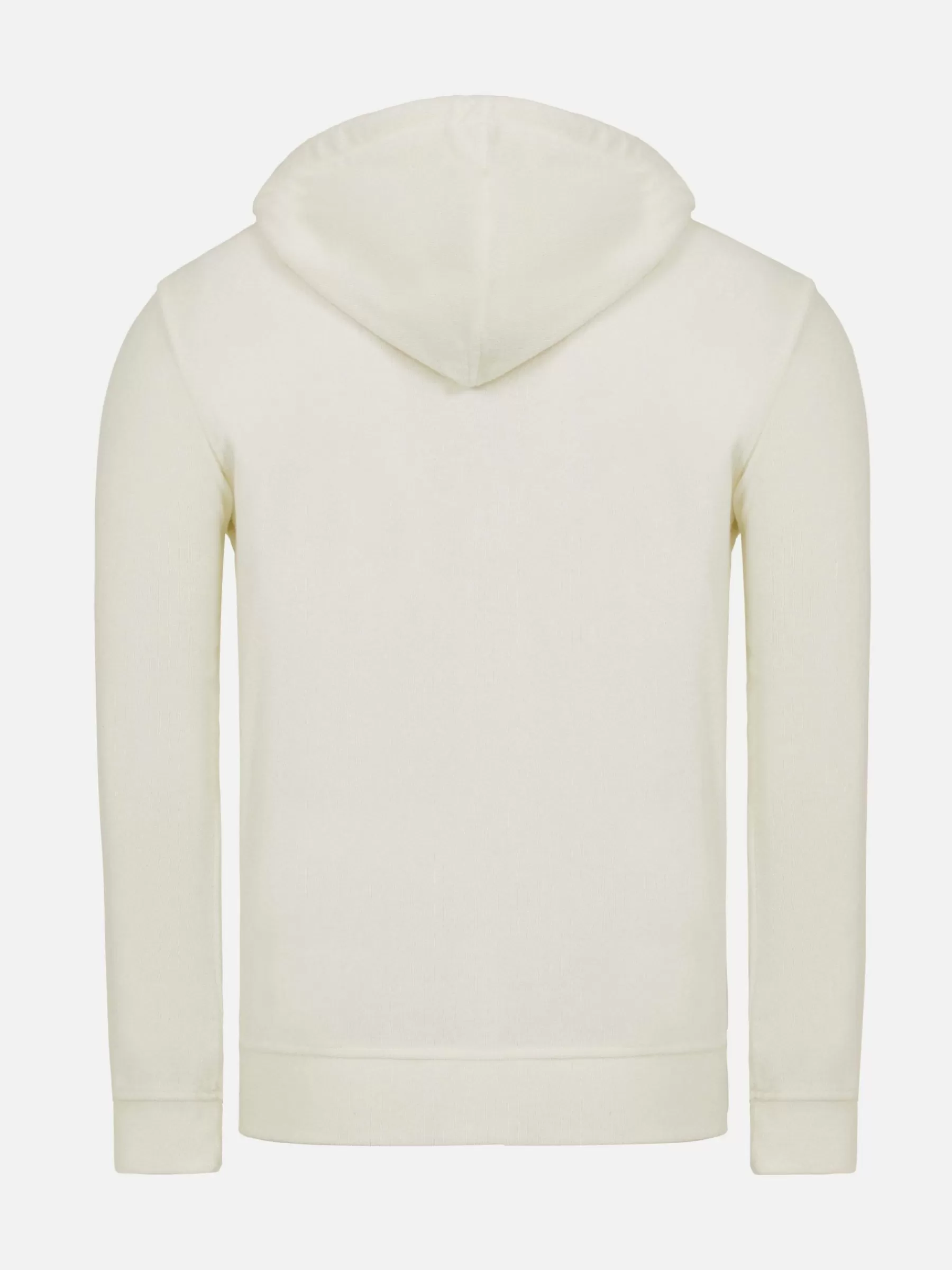 Wam Denim Sweaters<Avery Full Zipped White Hoodie Shorts Set