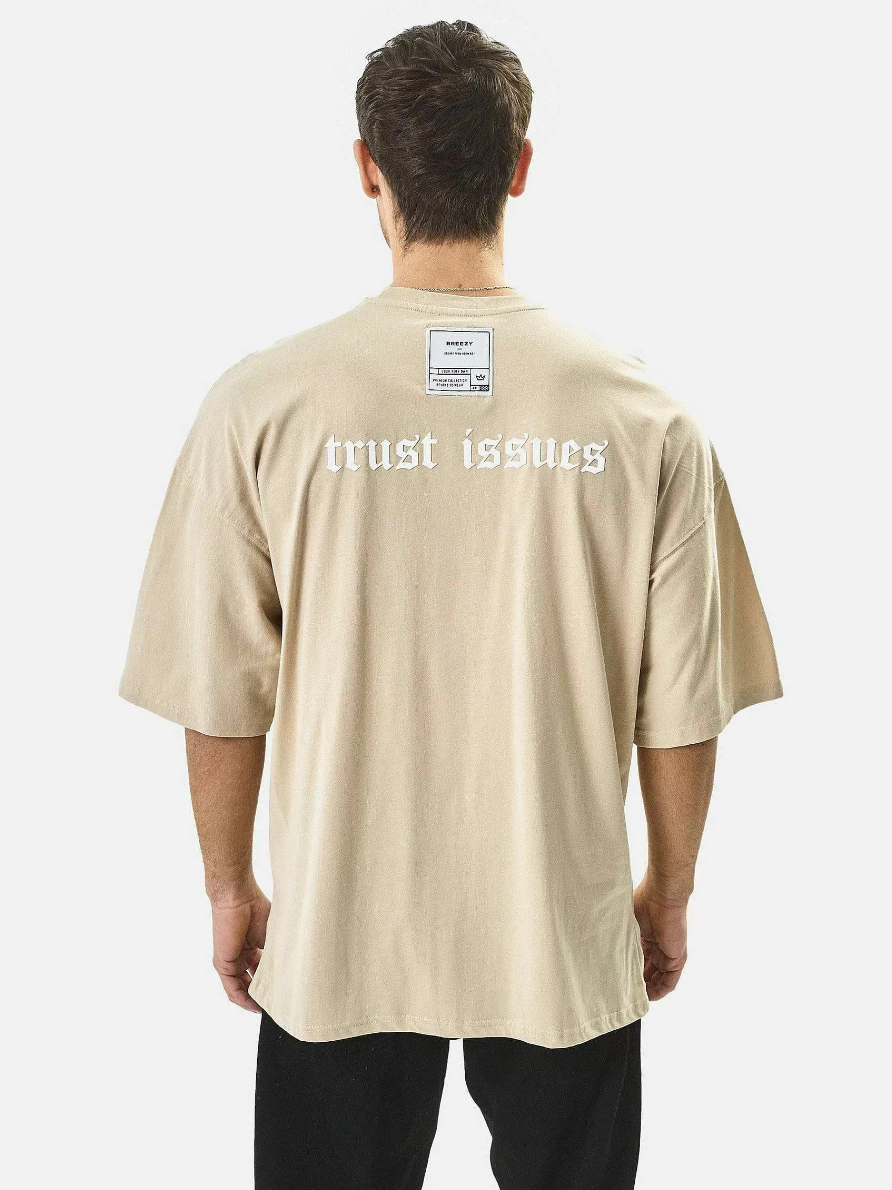 Wam Denim Streetwear<Braden Beige T-Shirt