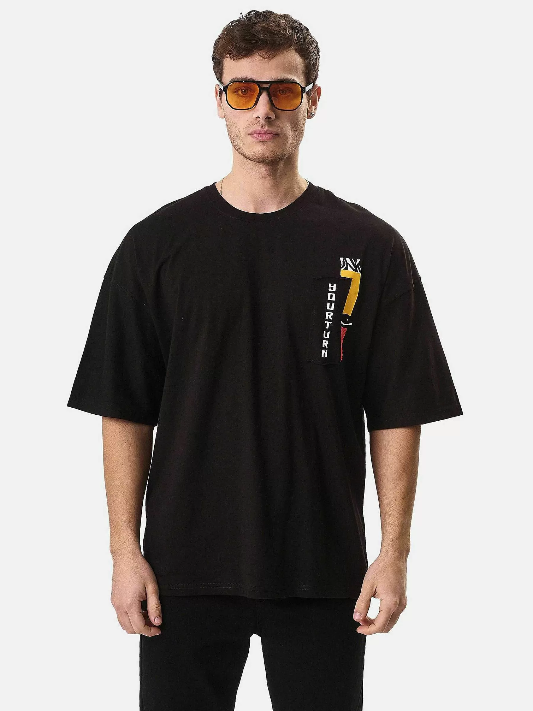 Wam Denim Streetwear<Braden Black T-Shirt