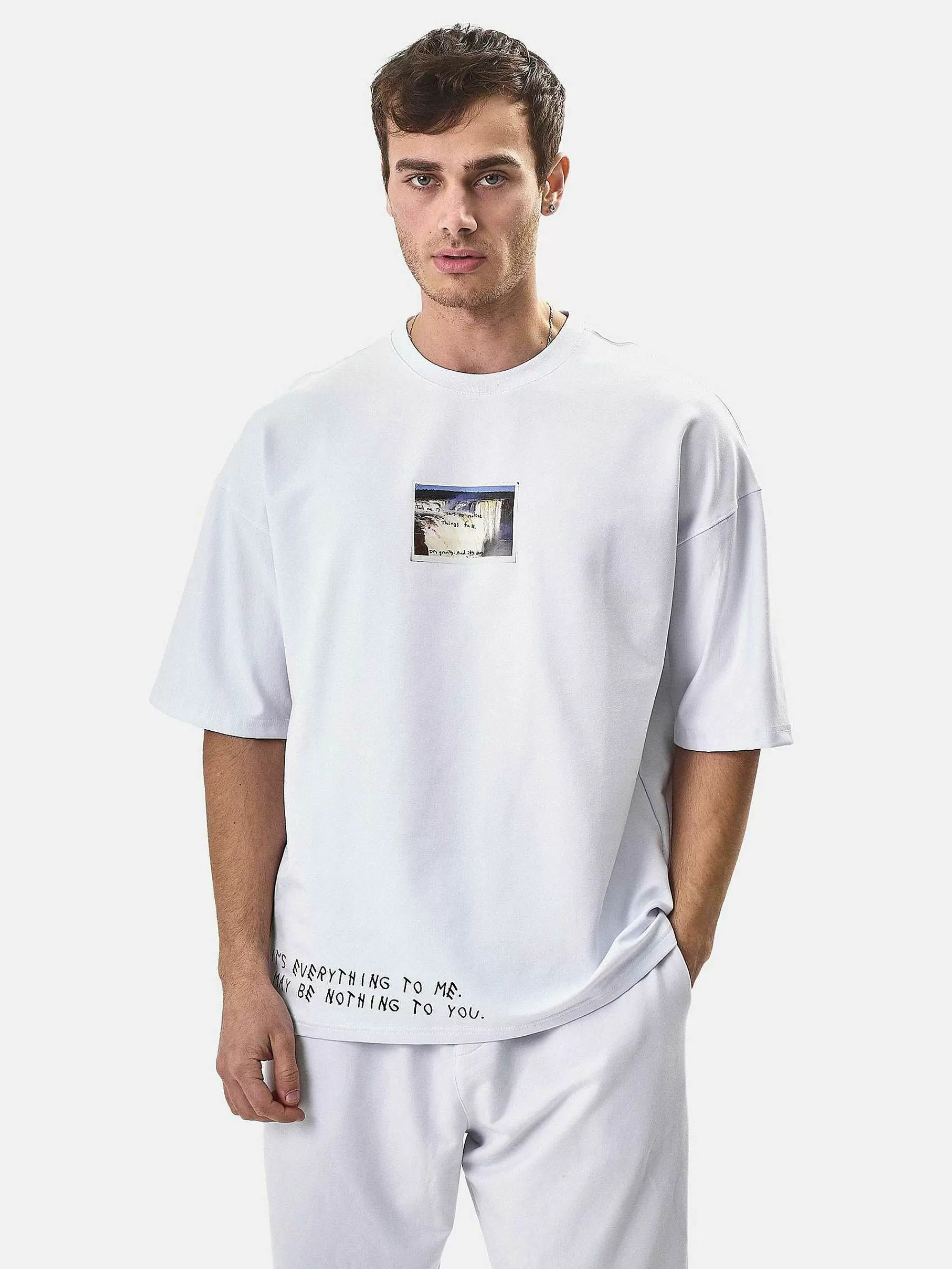 Wam Denim Streetwear<Braden White T-Shirt 1032