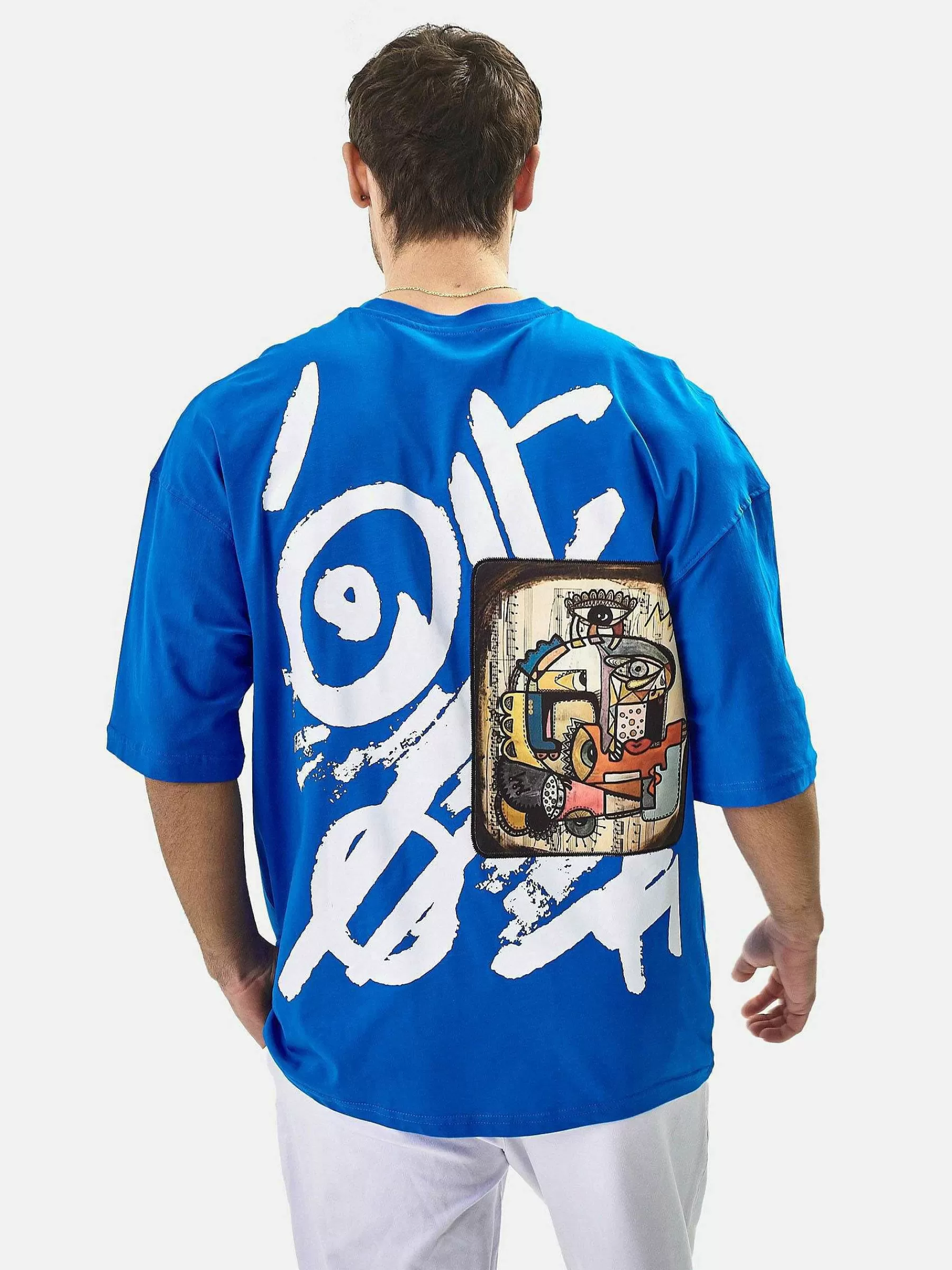 Wam Denim Streetwear<Brendan Royal Bluet-Shirt
