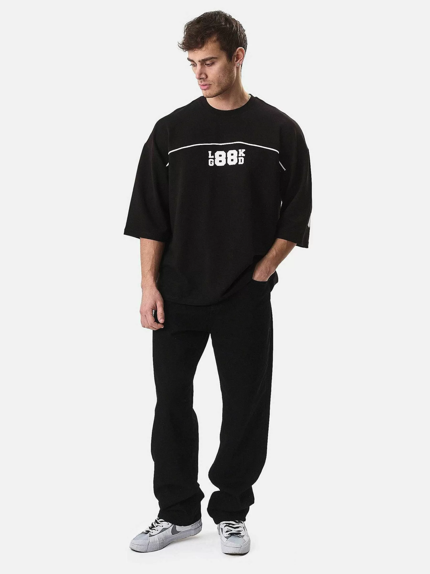 Wam Denim Streetwear<Brodie Black T-Shirt 1030