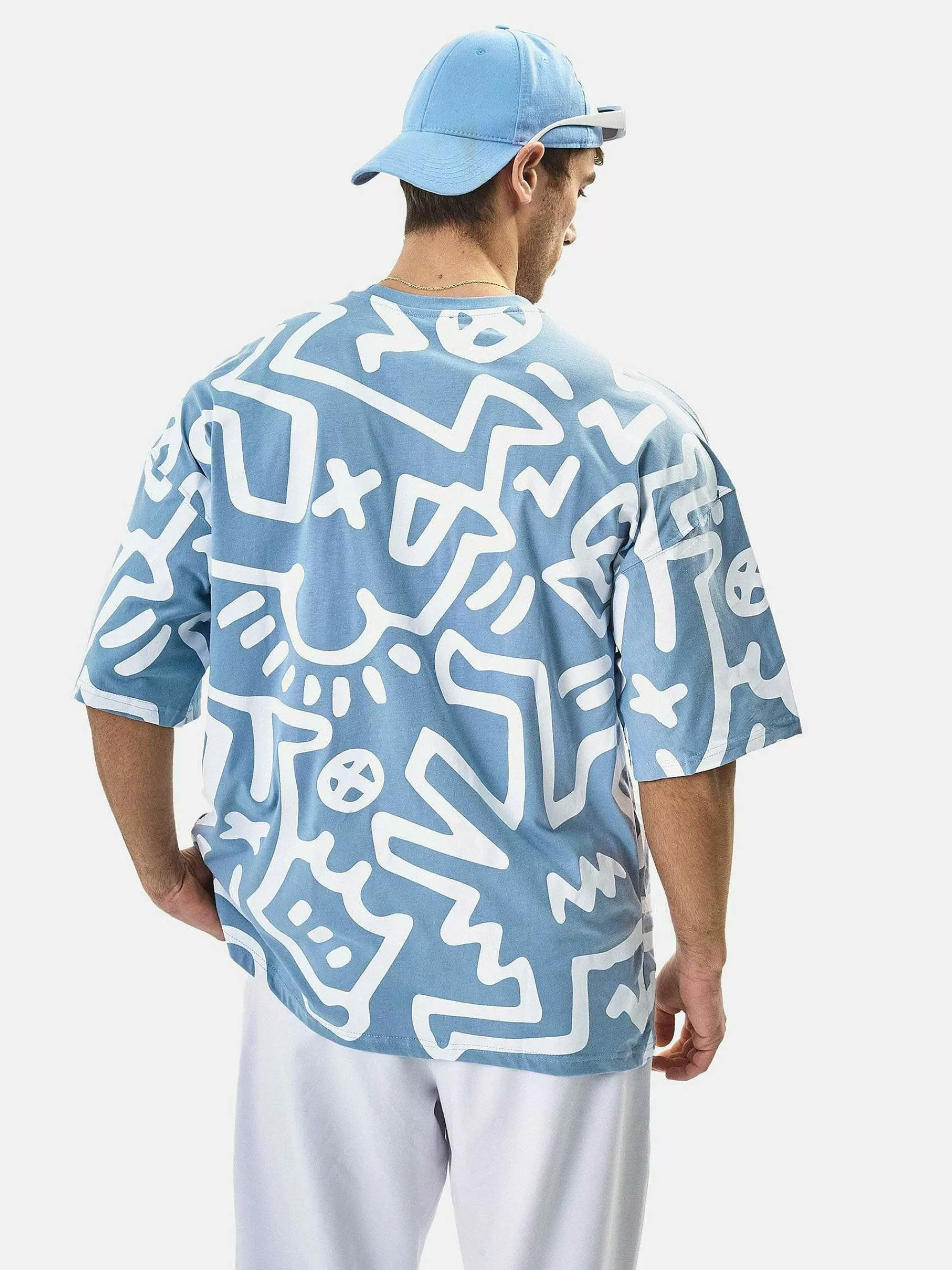 Wam Denim Streetwear<Byron Light Blue T-Shirt