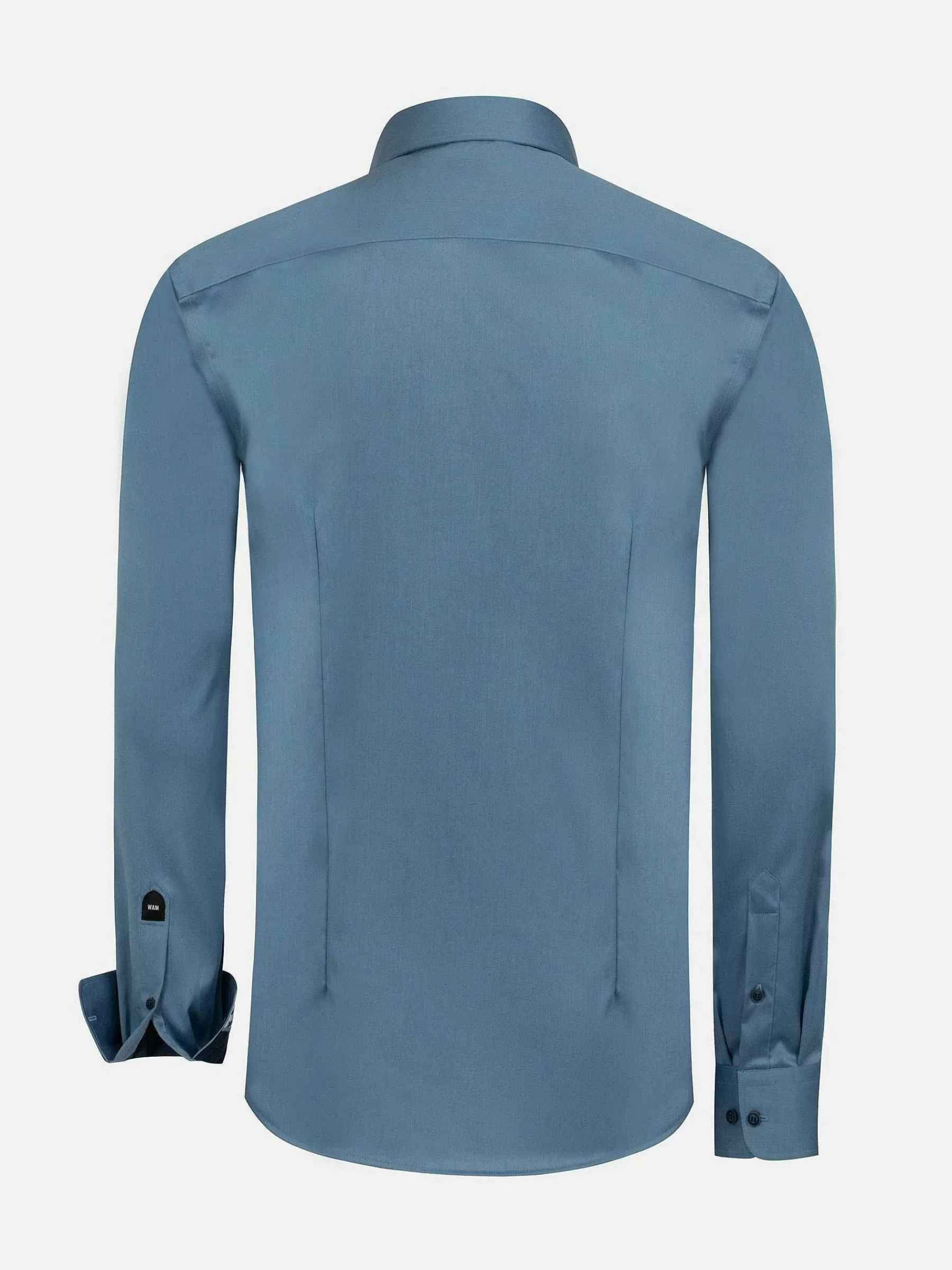 Wam Denim Overhemd Lange Mouwen<Caesar Light Indigo Overhemd