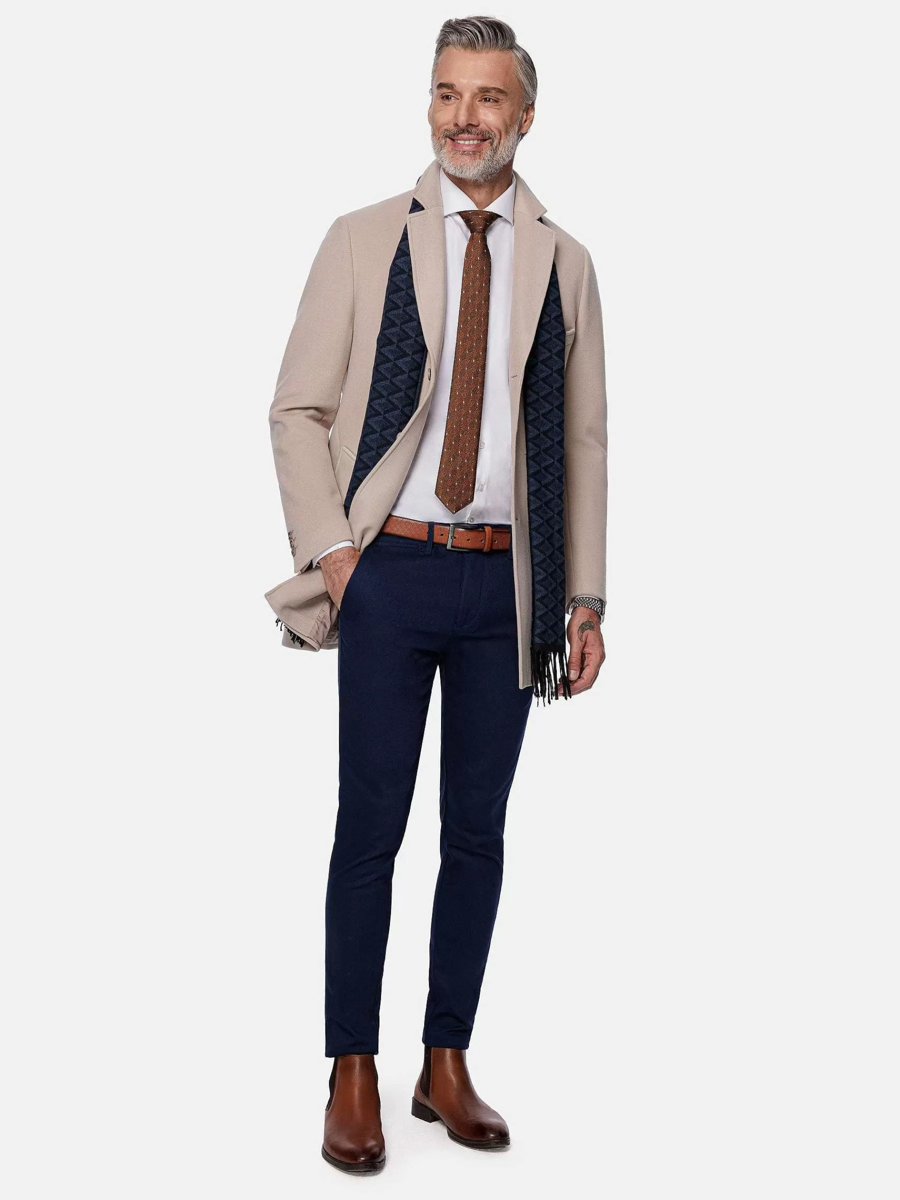Wam Denim Manteljassen<Camelot Slide Pocket Beige Mantelassen