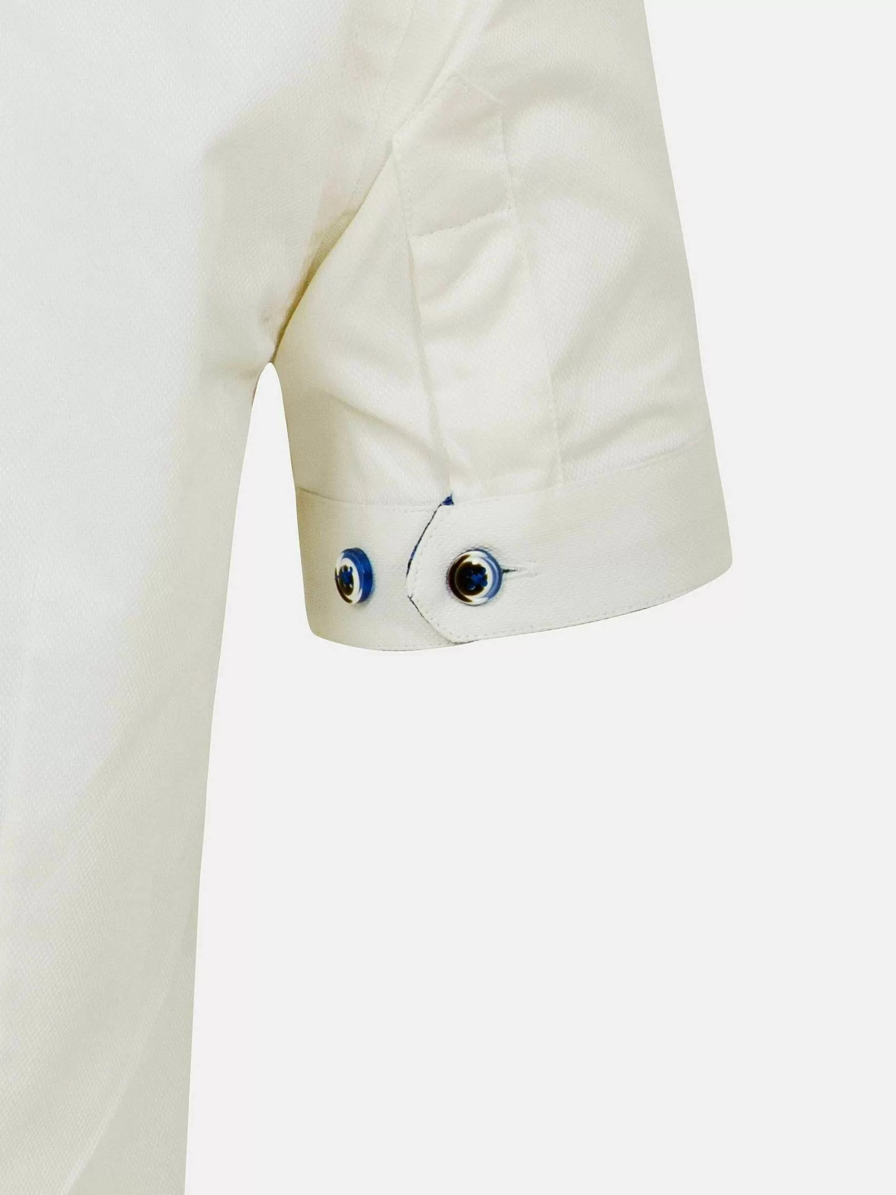 Wam Denim Overhemd Korte Mouwen<Cassiues Tailored Fit White Overhemd