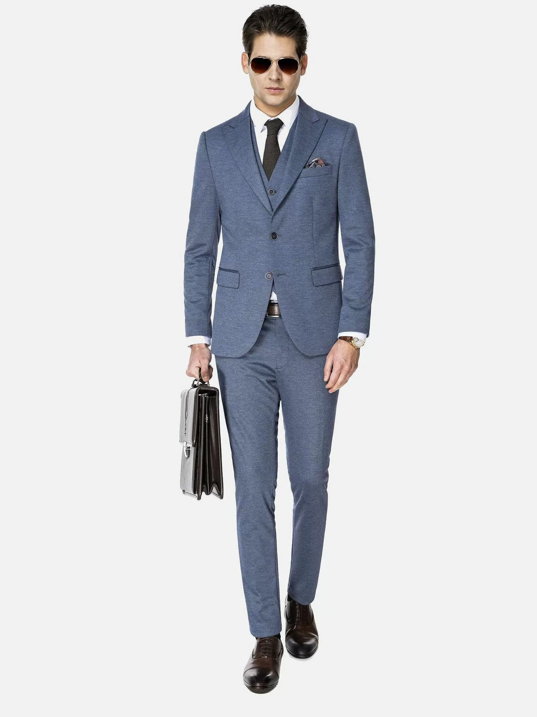 Wam Denim Colberts<Colbert 70063 Fabian Blue