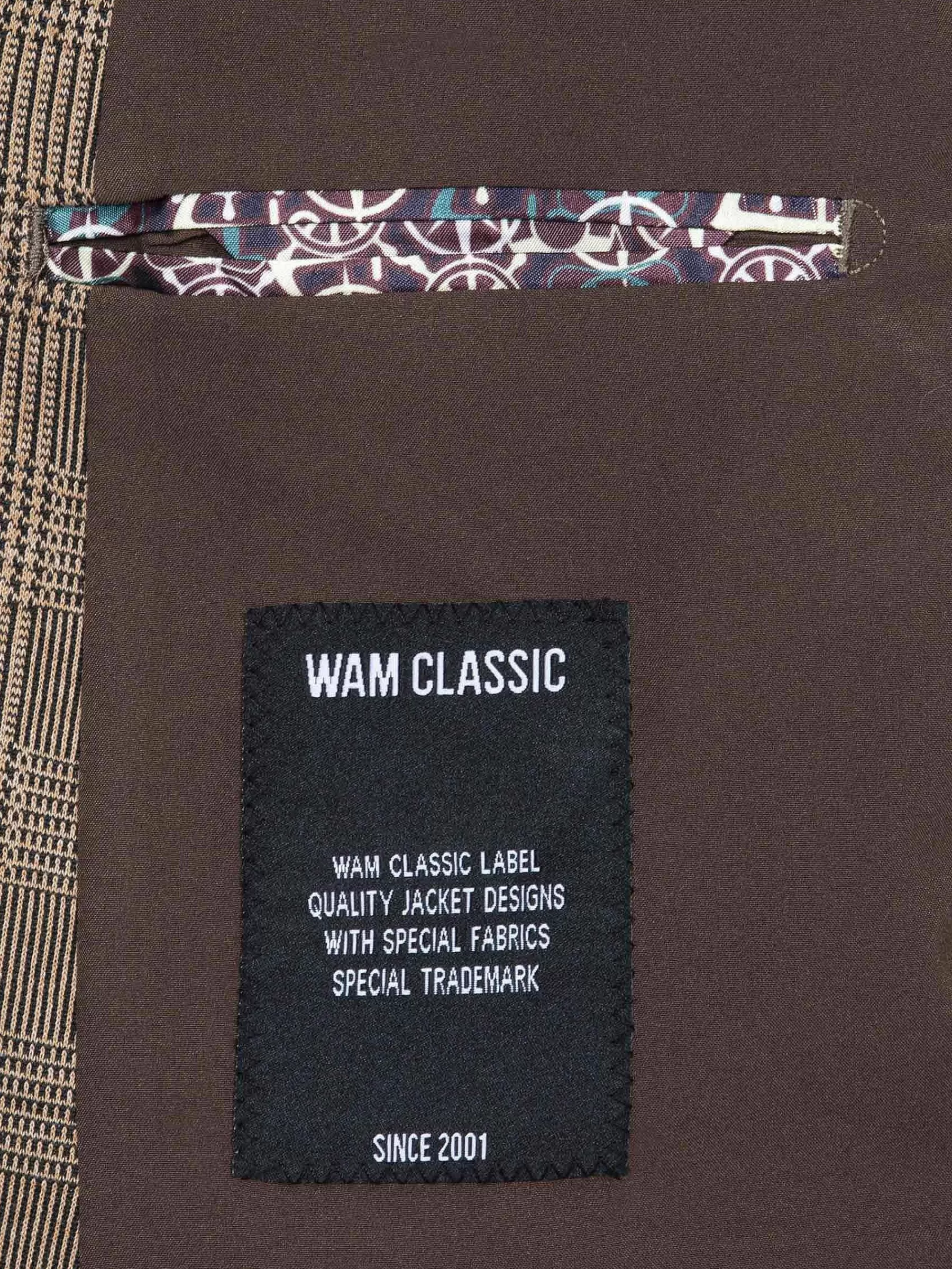 Wam Denim Colberts<Colbert 70066 Fredin Beige