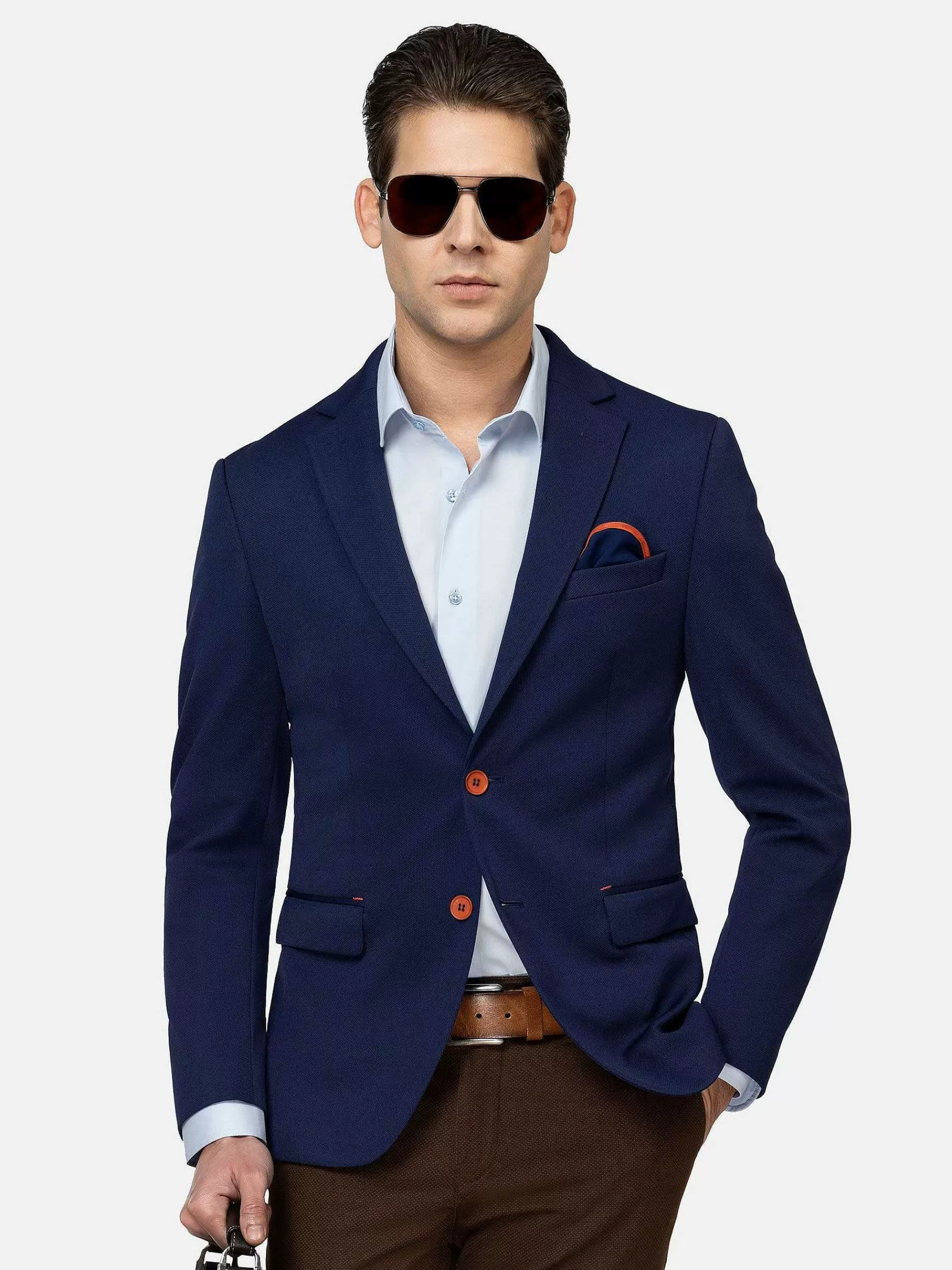 Wam Denim Colberts<Colbert 74065 Navy