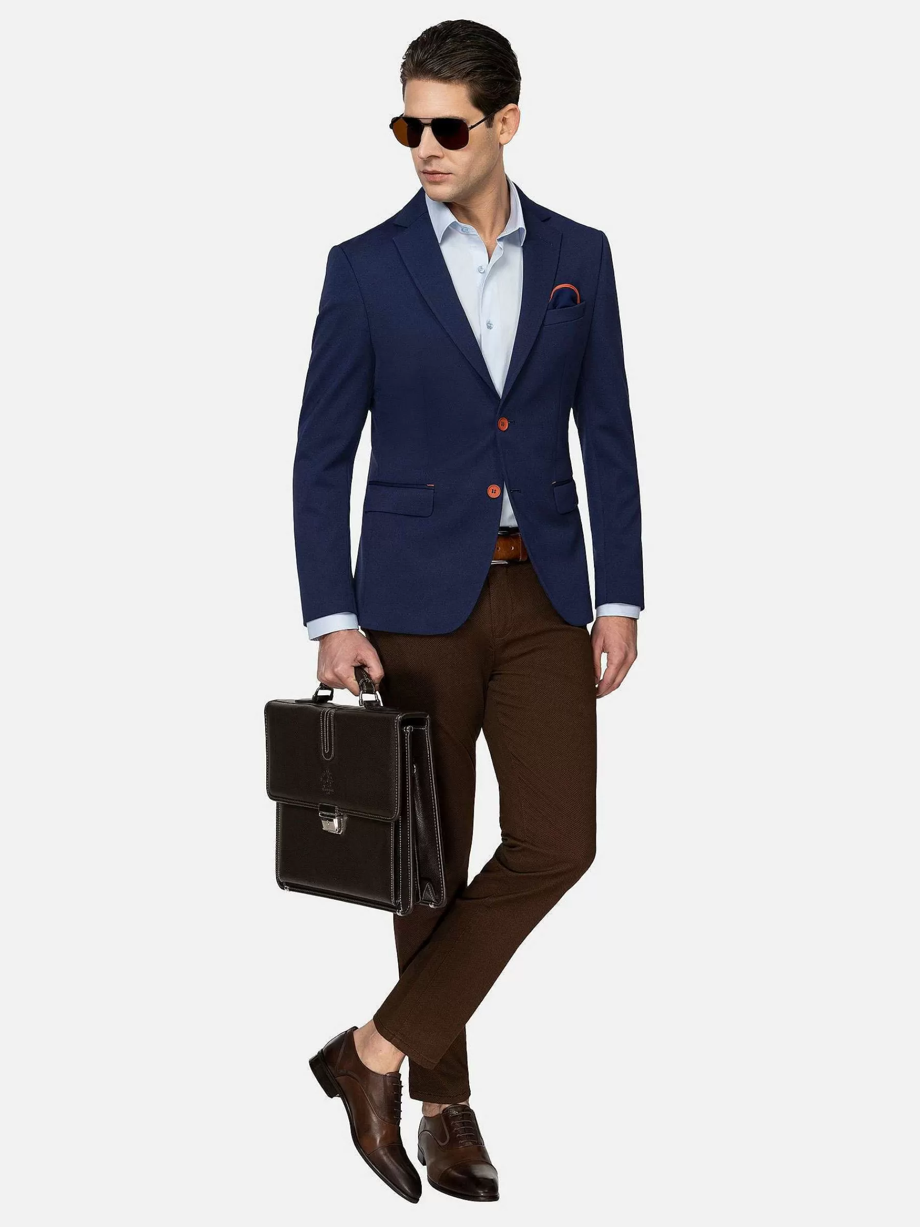Wam Denim Colberts<Colbert 74065 Navy
