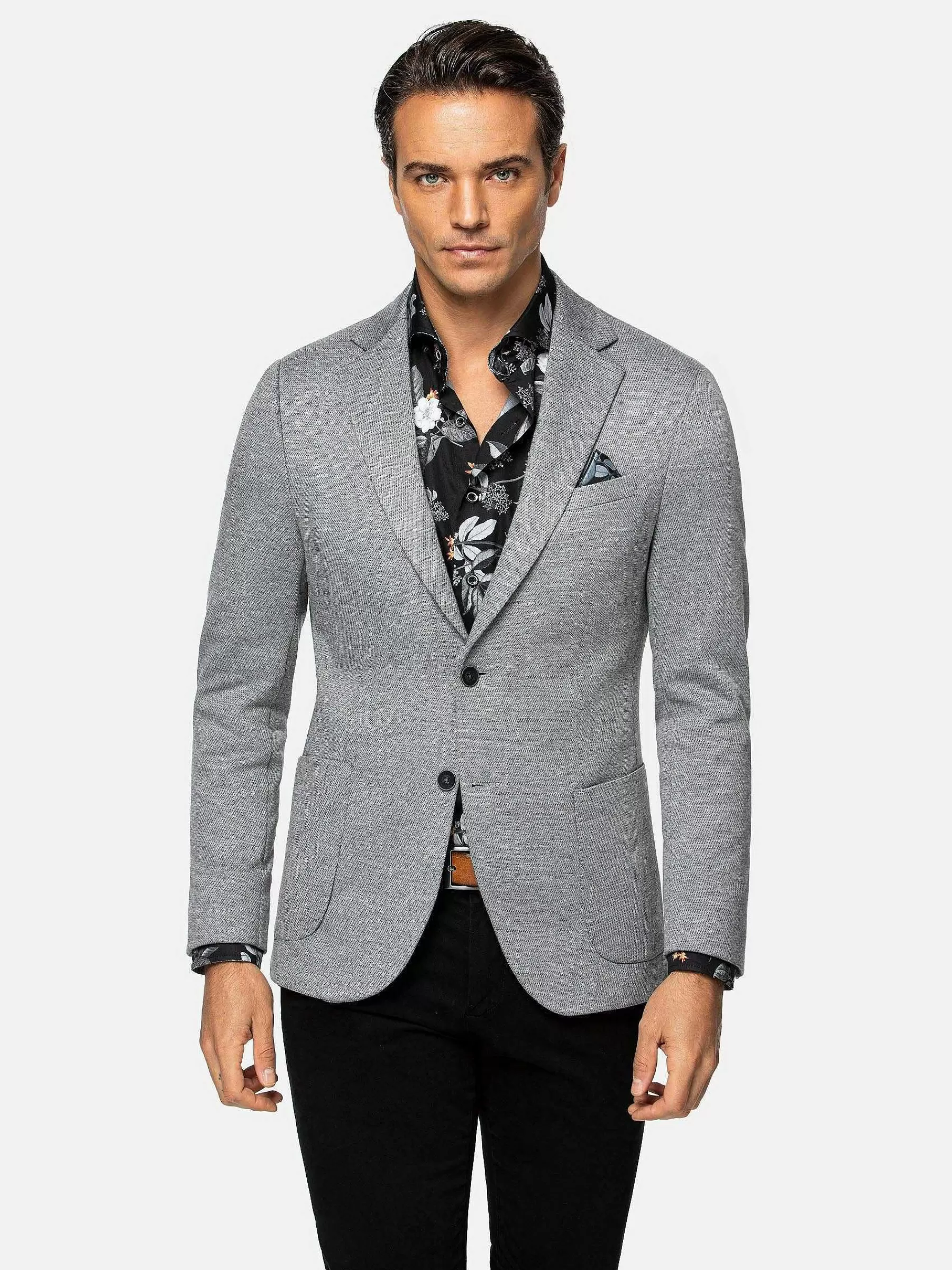 Wam Denim Colberts<Colbert 74123 Bern Grey