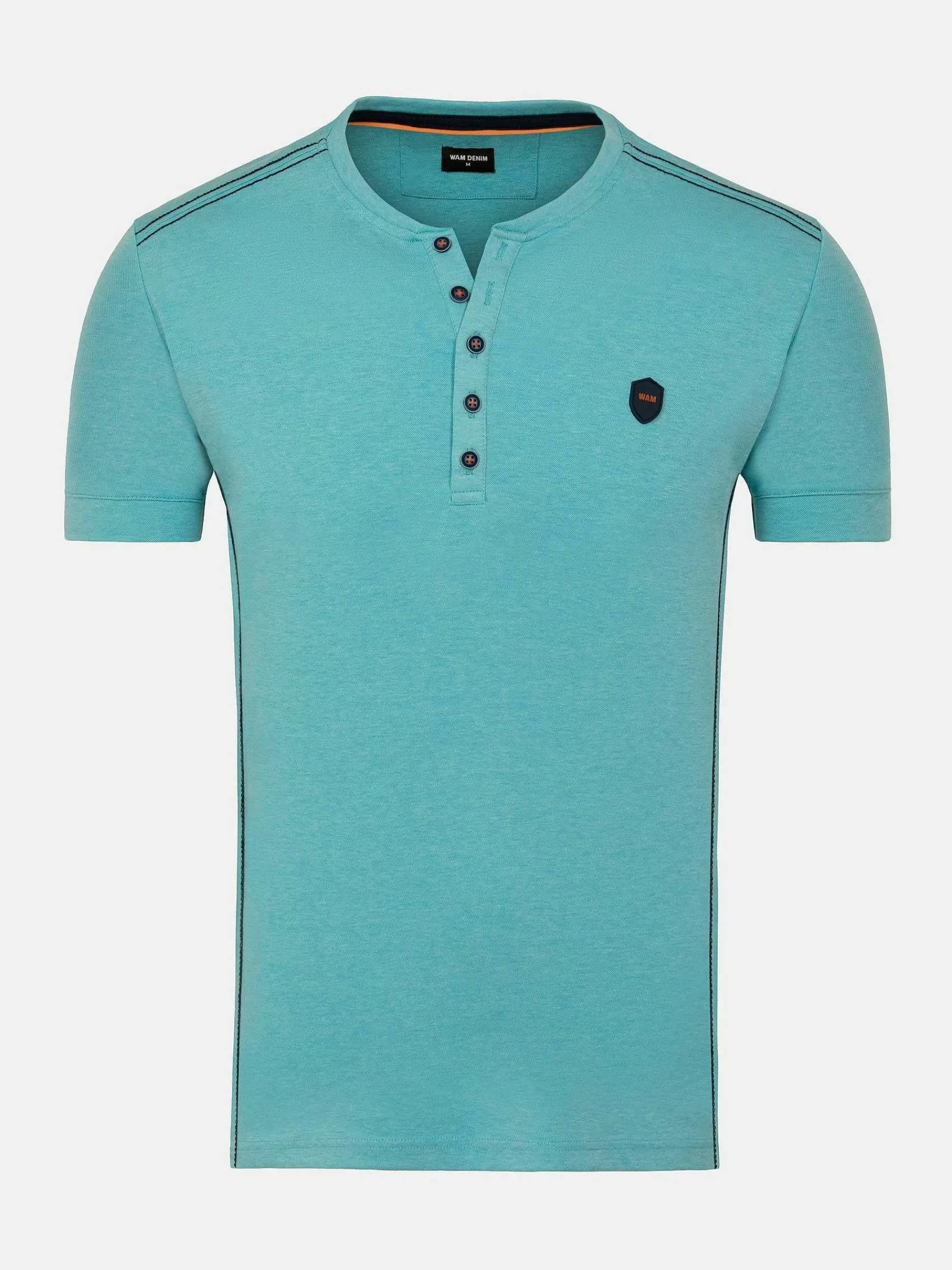 Wam Denim T-Shirts<Colter Turquoise T-Shirt