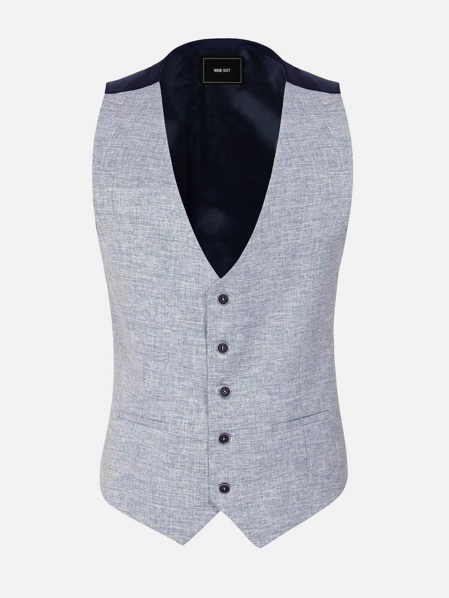 Wam Denim Gilets<Cullen Navy Gilet
