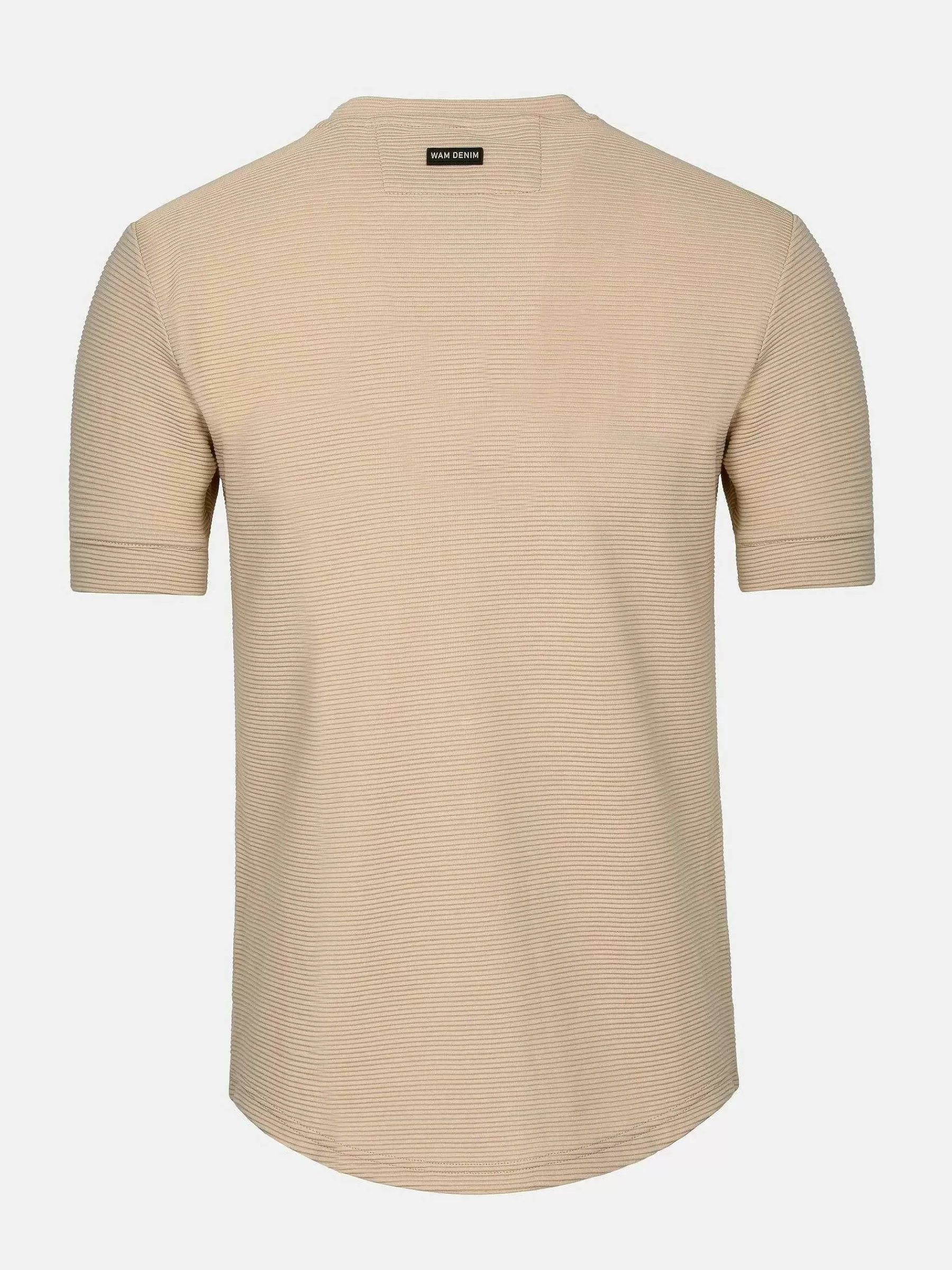 Wam Denim T-Shirts<Dambas Signature Crew Neck T-Shirt Beige