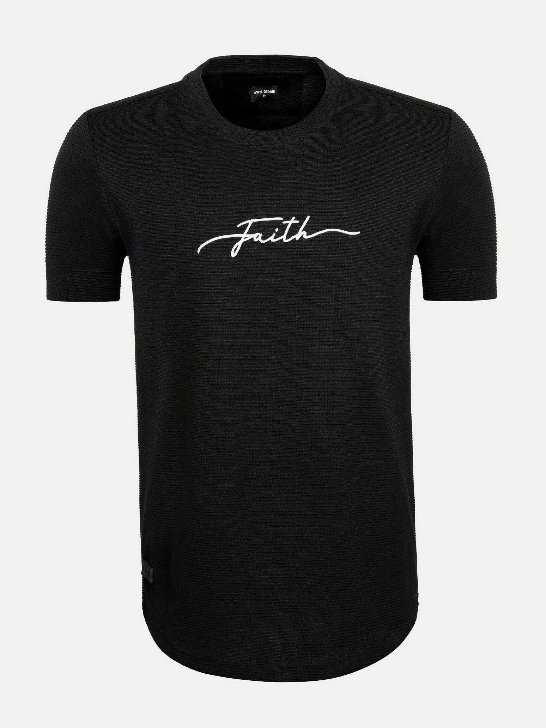 Wam Denim T-Shirts<Dambas Signature Crew Neck T-Shirt Black