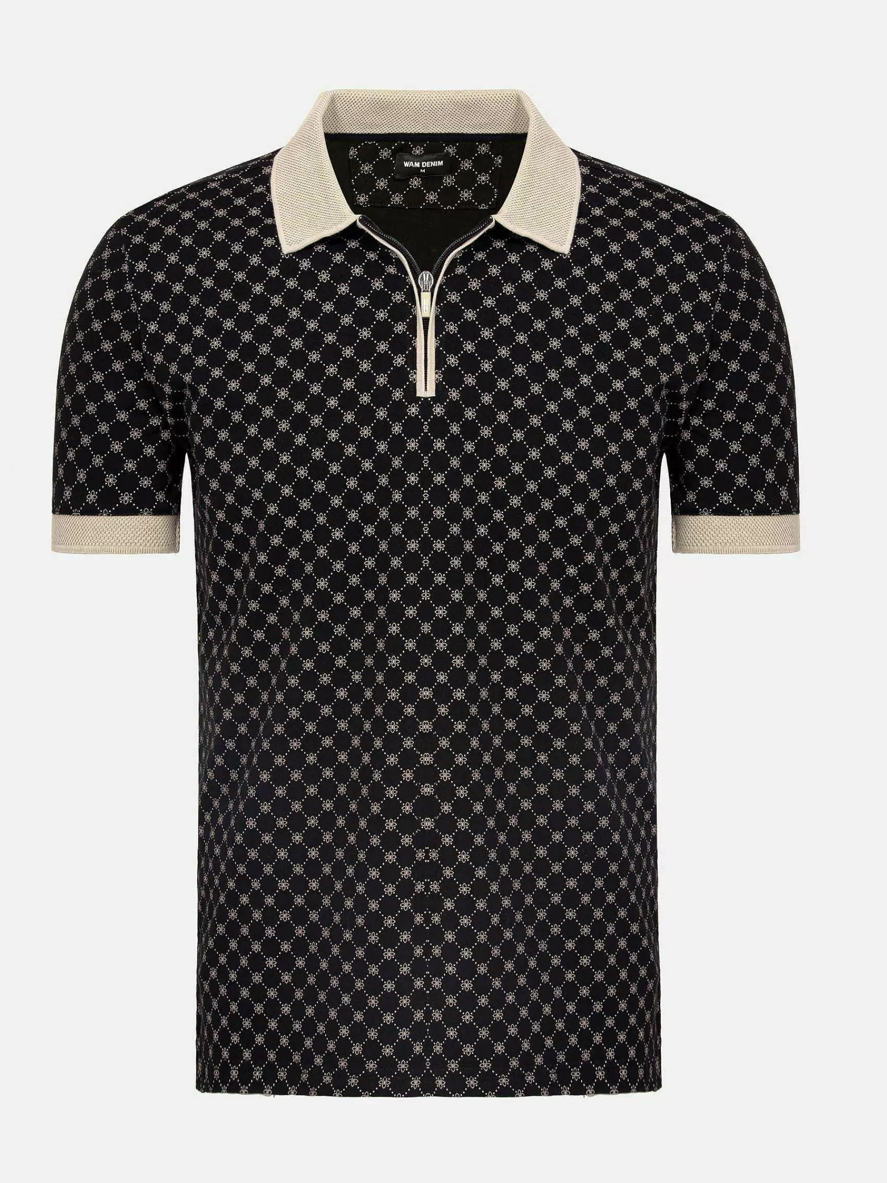 Wam Denim Polo'S<Dario Black Polo
