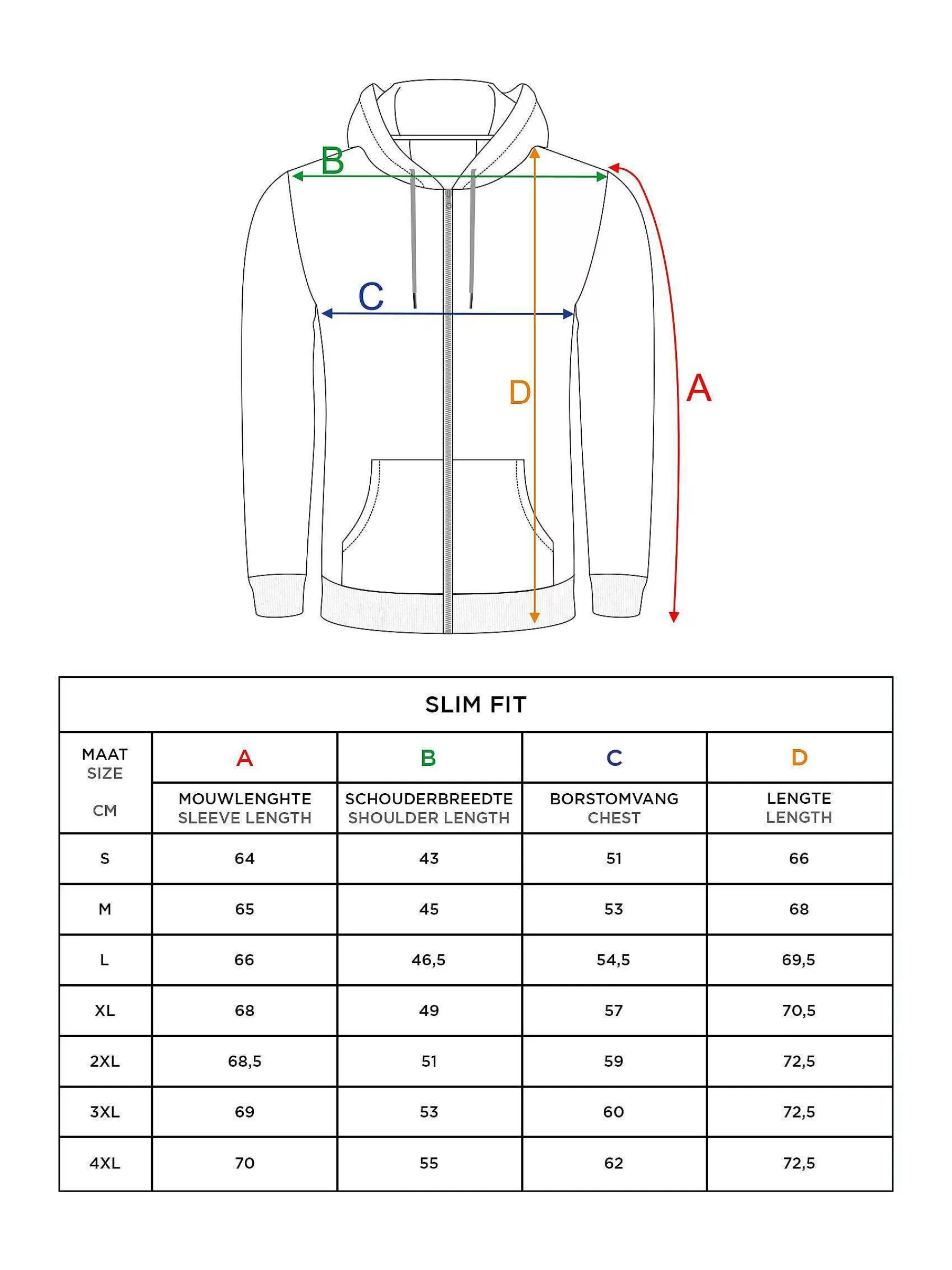 Wam Denim Vesten<Echten Slim Fit Hoodie Navy Vesten