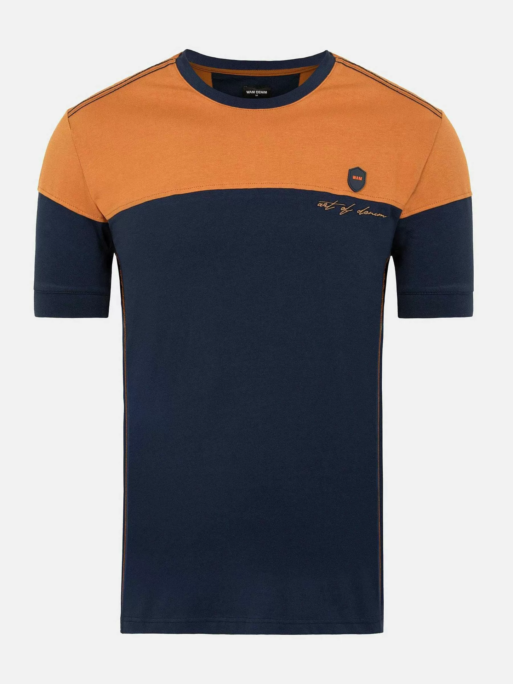 Wam Denim T-Shirts<Eithan Navy T-Shirt