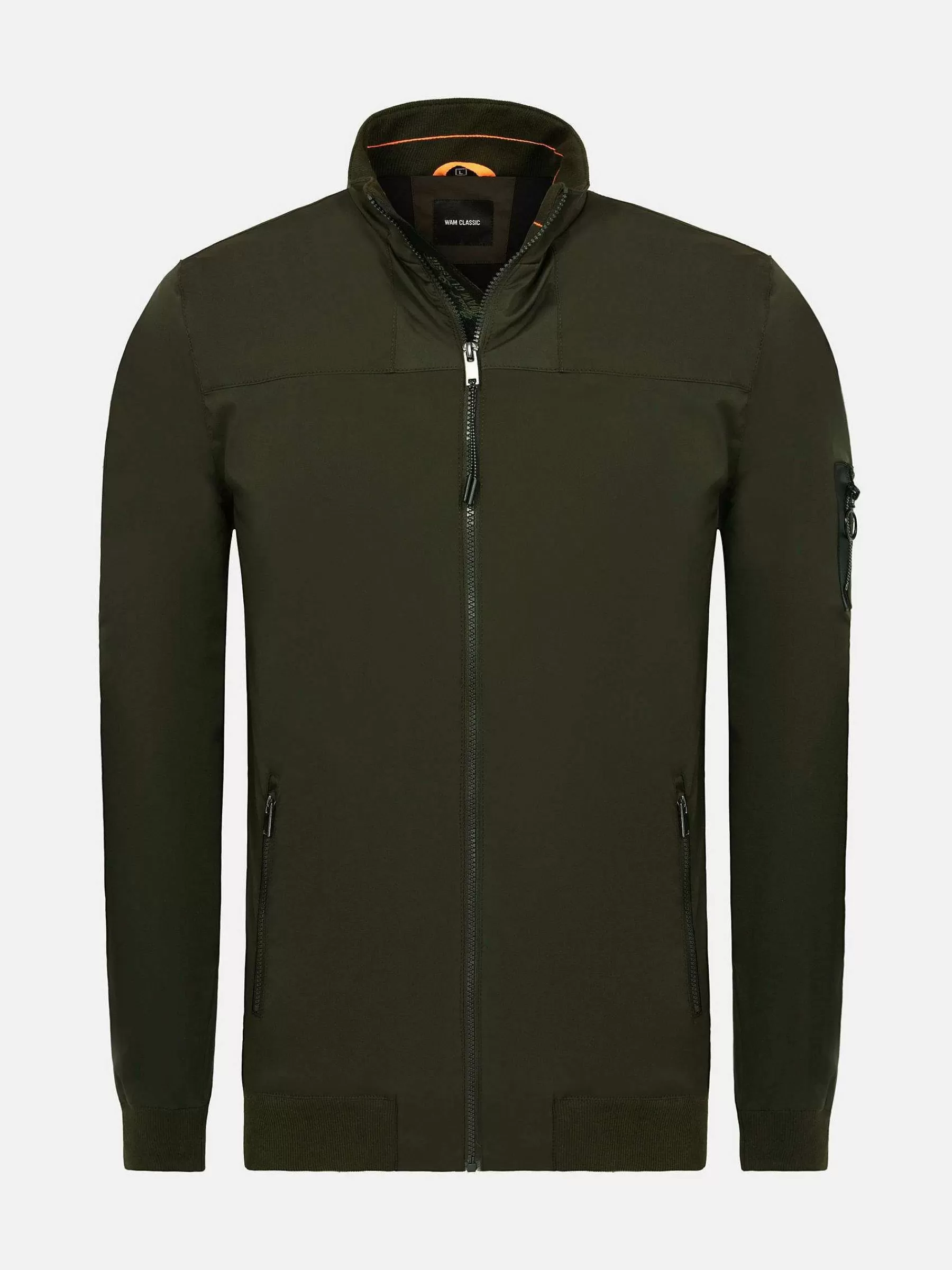 Wam Denim Zomerjassen<Gian Slim Fit Khaki Zomer Jassen