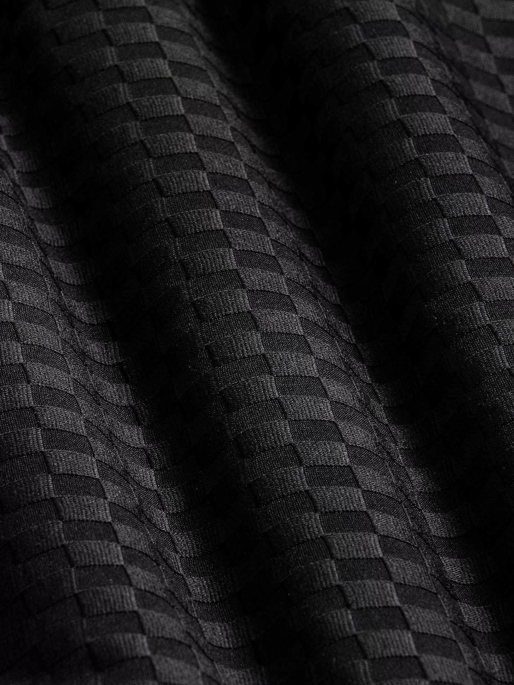 Wam Denim Polo'S<Gonzsles Black Zipper Polo