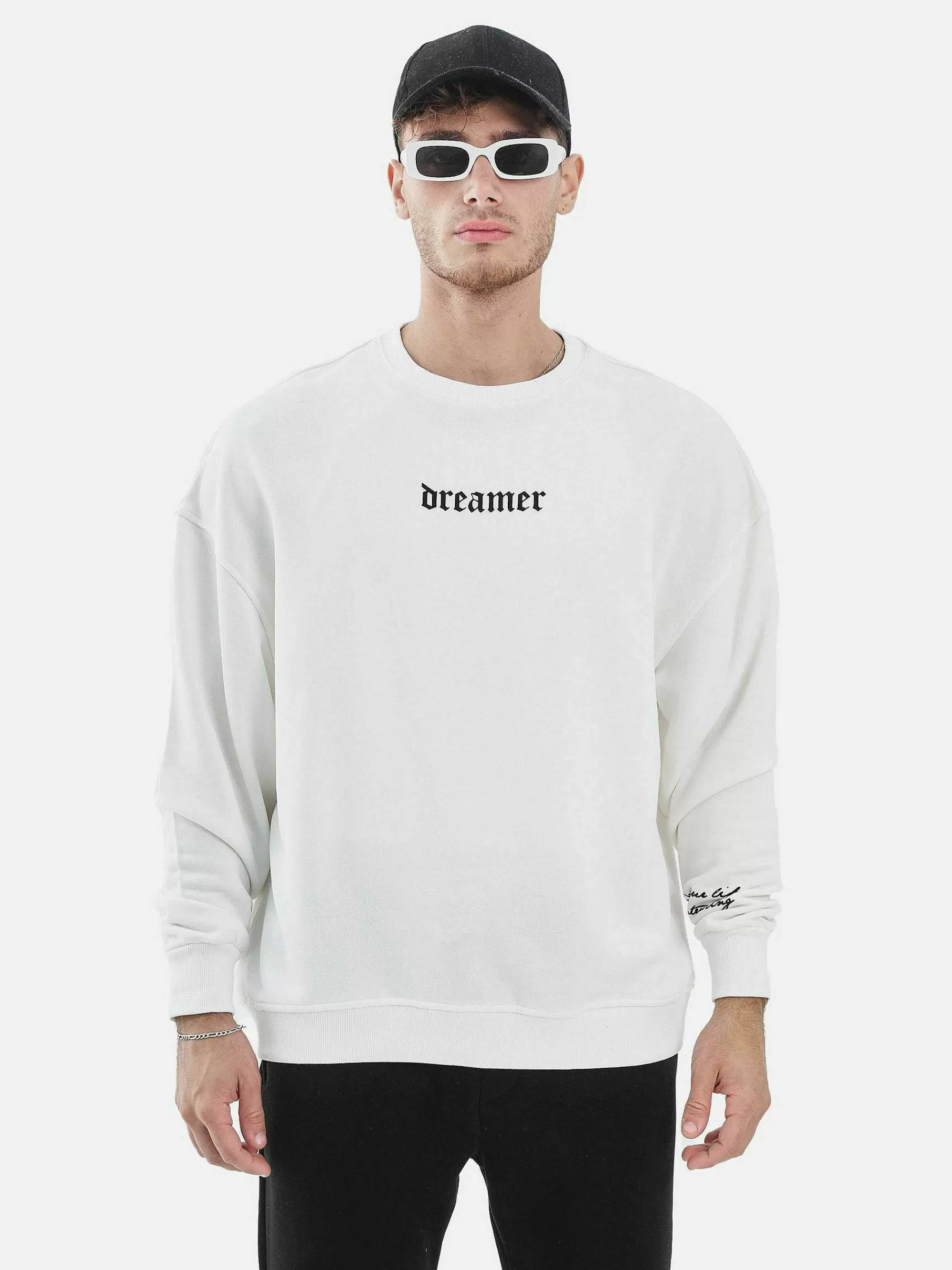 Wam Denim Streetwear<Harley White Sweater