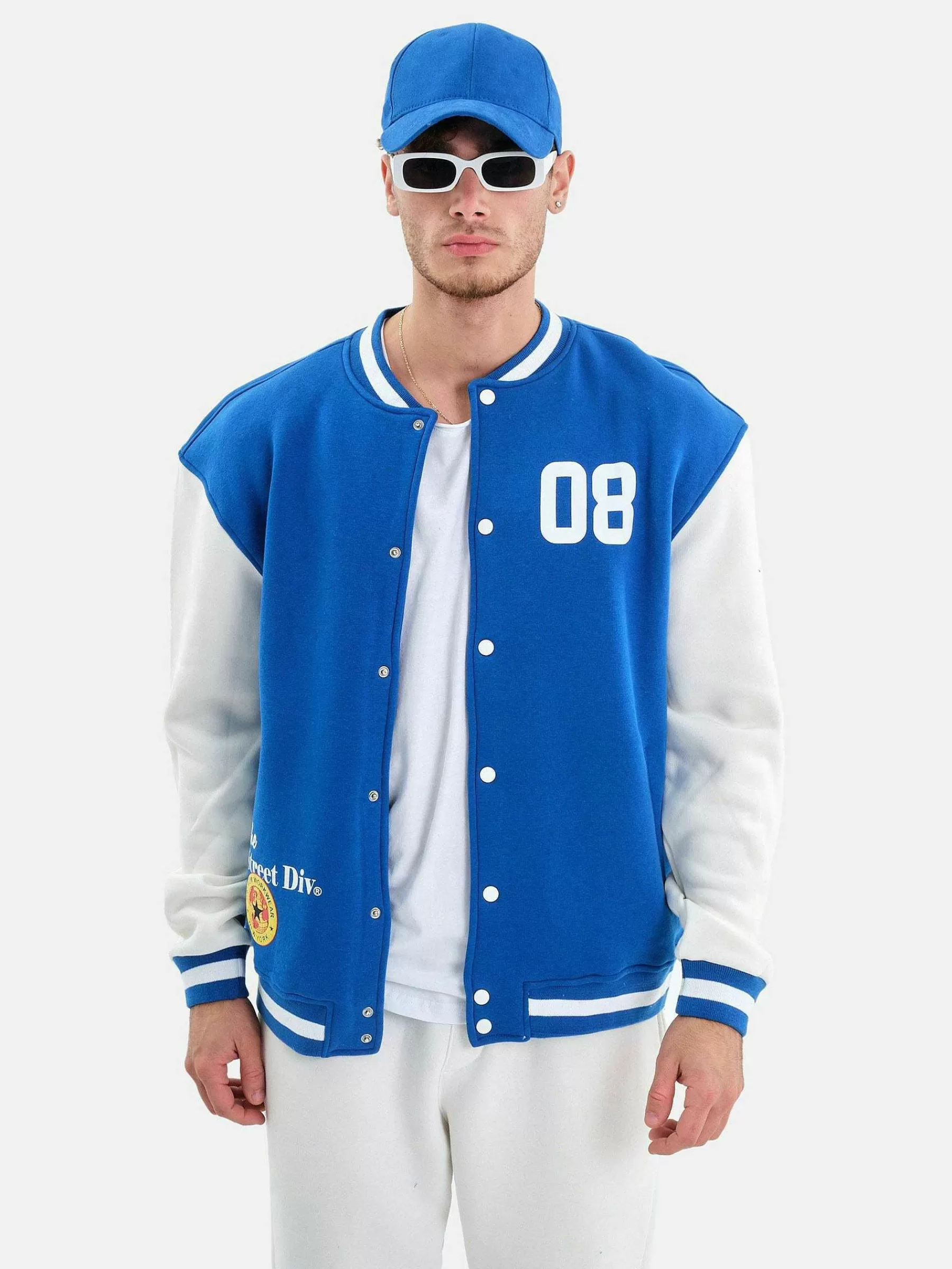 Wam Denim Streetwear<Henrik Royal Blue Jassen