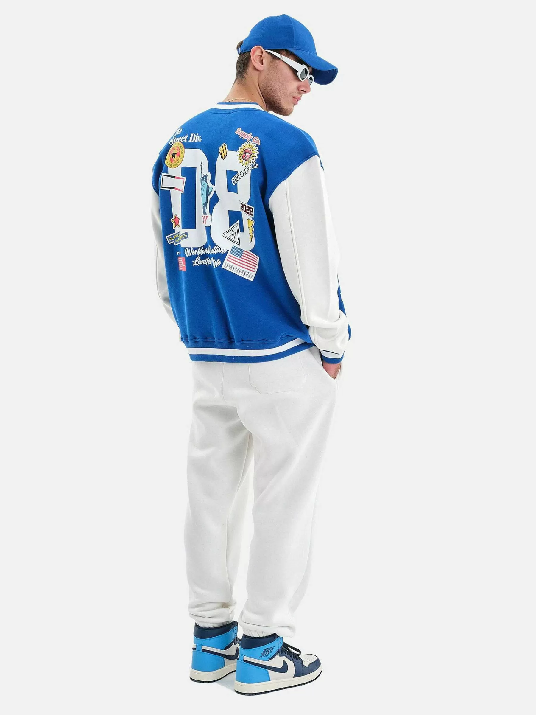 Wam Denim Streetwear<Henrik Royal Blue Jassen