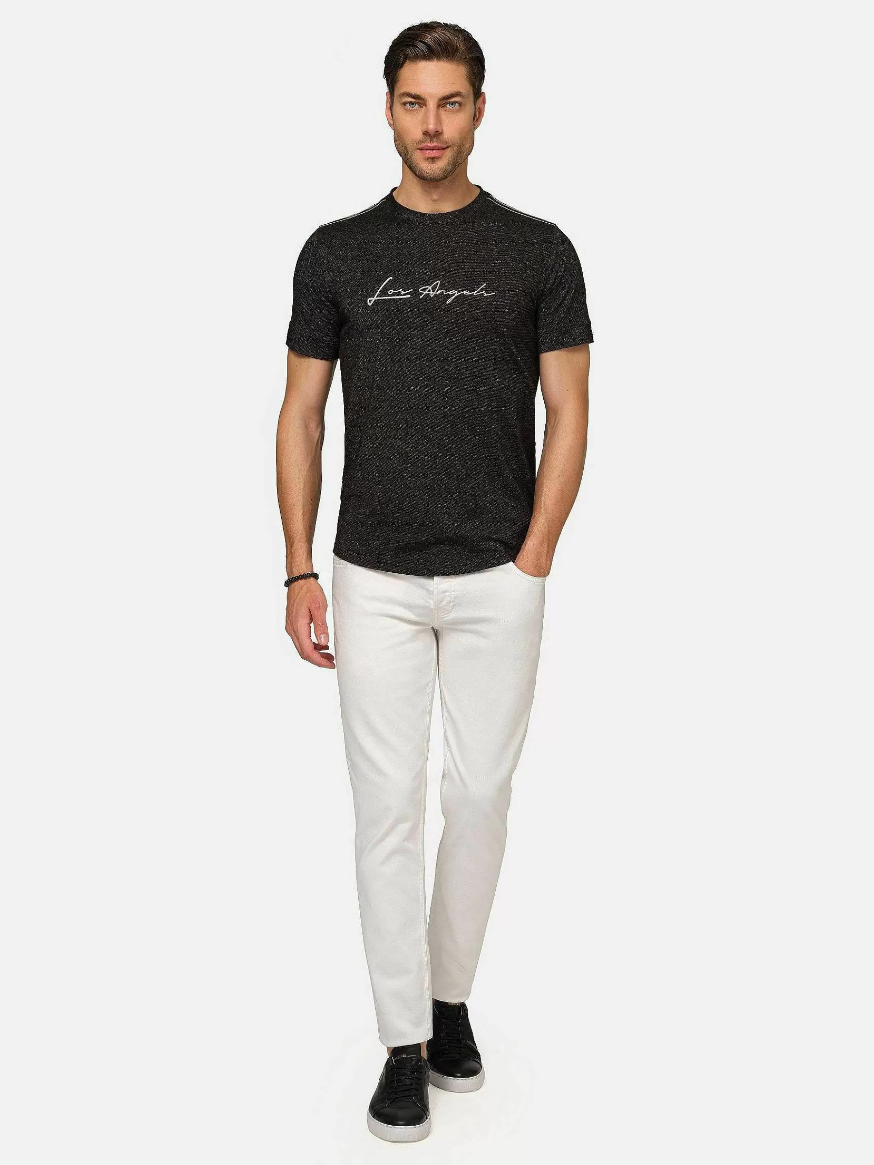 Wam Denim T-Shirts<Hermosa Graphic Black T-Shirt