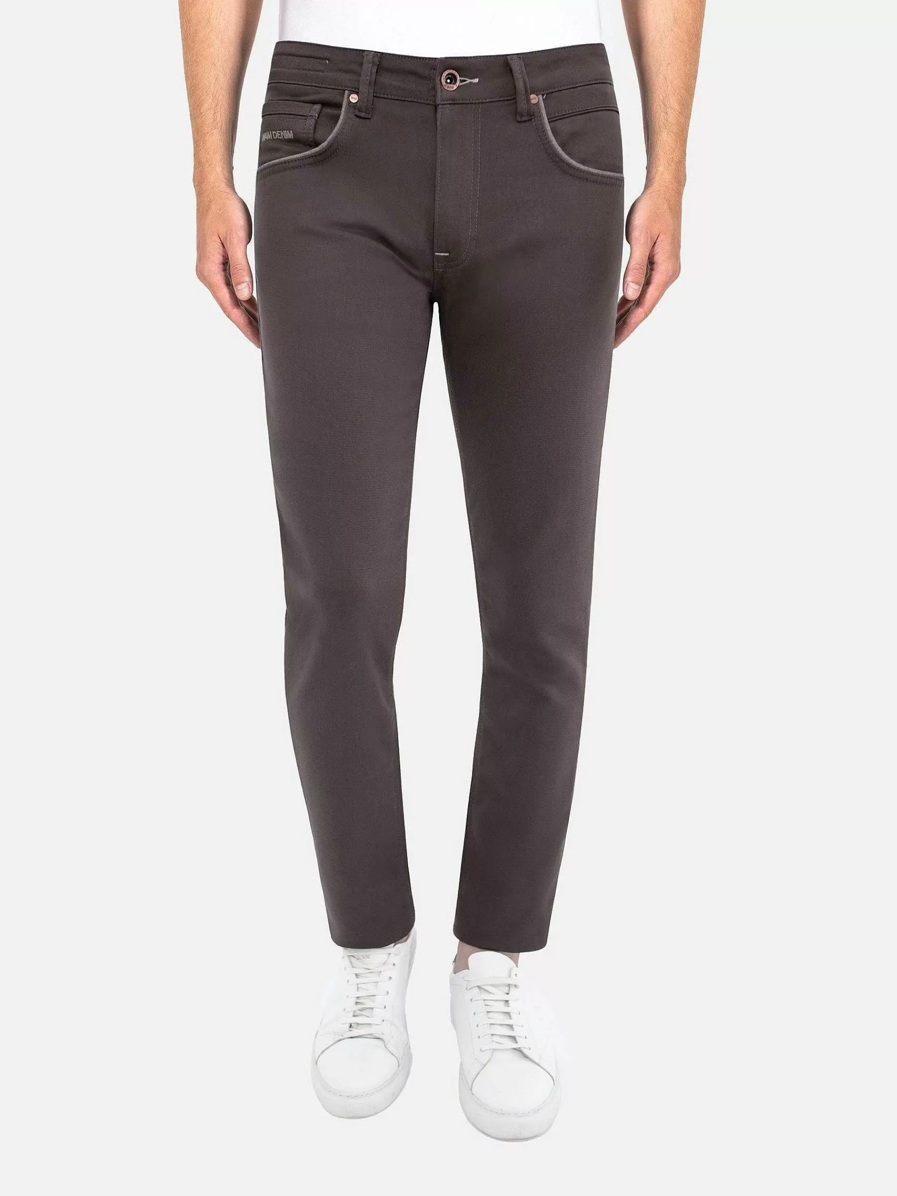 Wam Denim Jeans<Hessen Slim Fit Anthracite Jeans