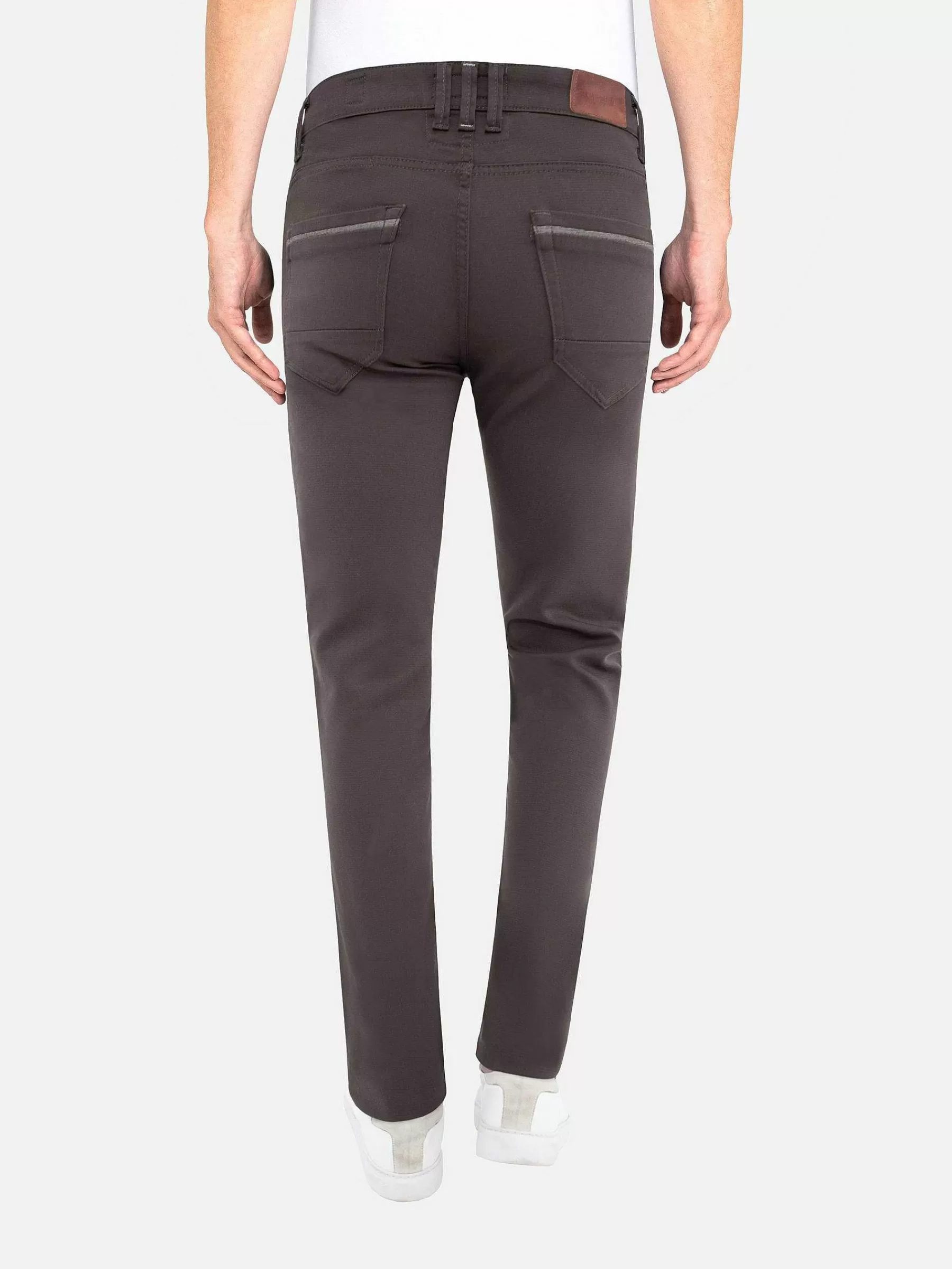 Wam Denim Jeans<Hessen Slim Fit Anthracite Jeans