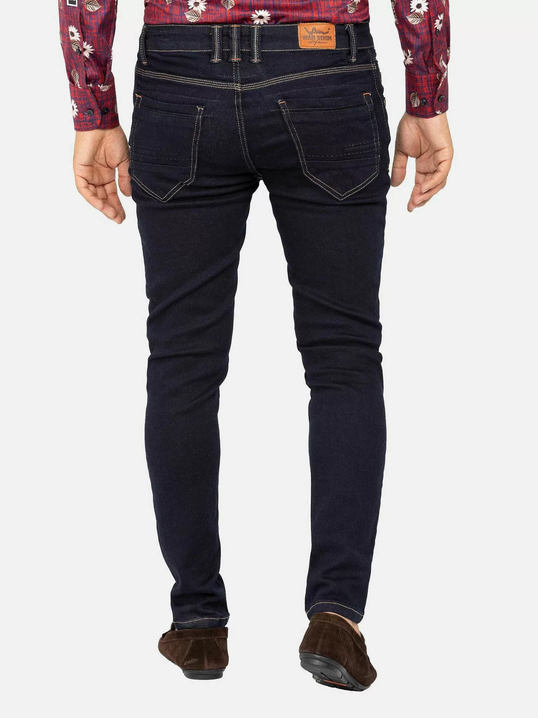 Wam Denim Jeans<Jeans 72247 Bruno Dark Navy