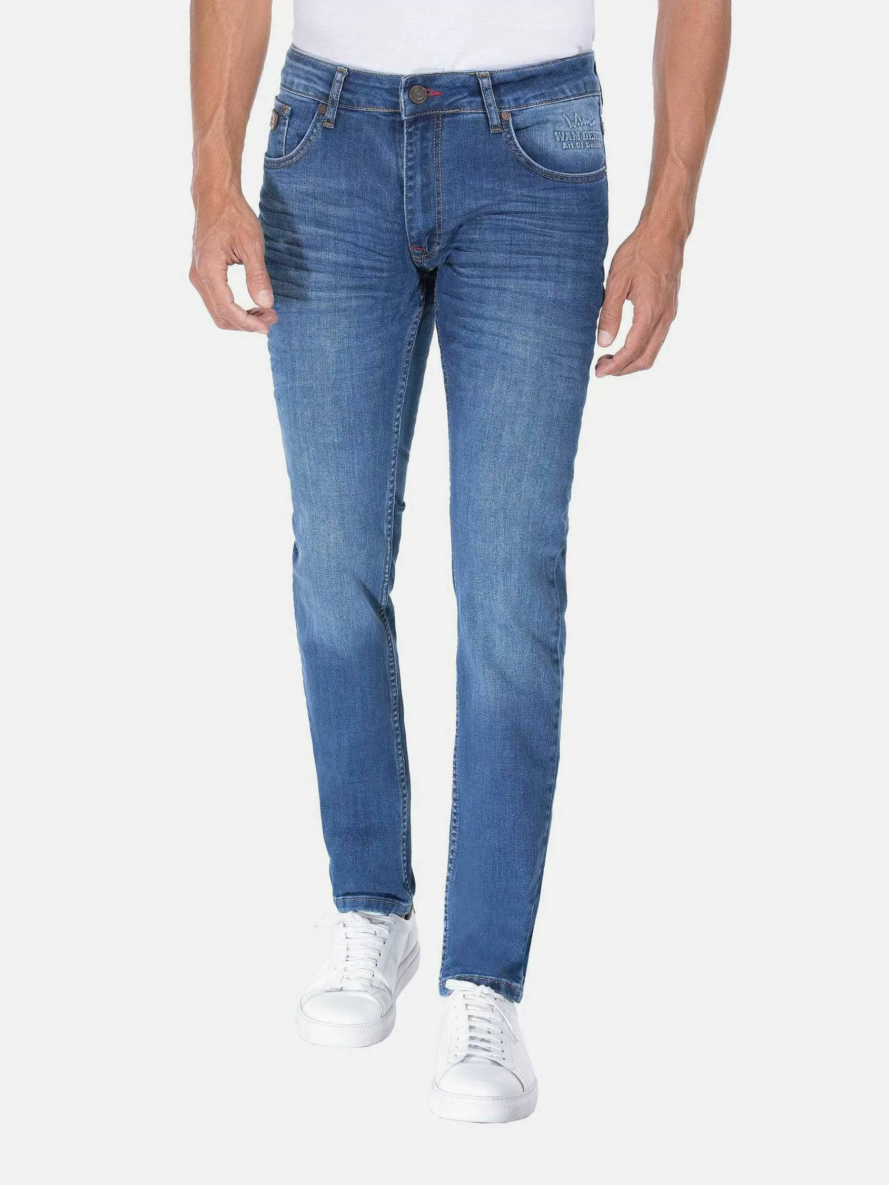 Wam Denim Jeans<Jeans 72318 Clayton Light Navy