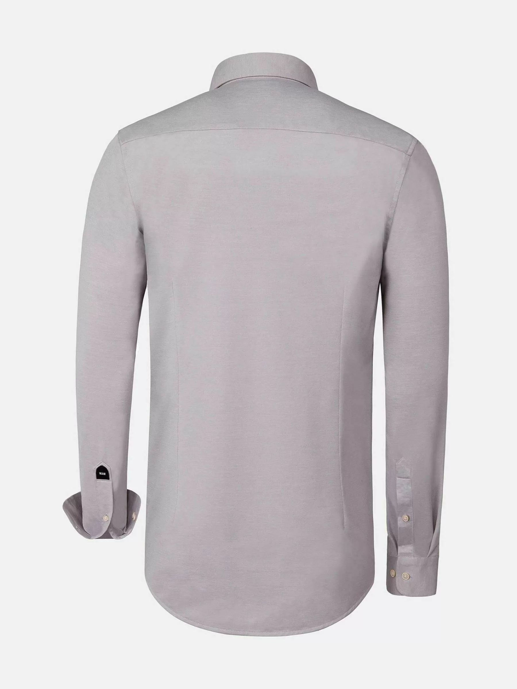 Wam Denim Overhemd Lange Mouwen<Jucinto Cut Away Collar Overhemd Lange Mouw Grey