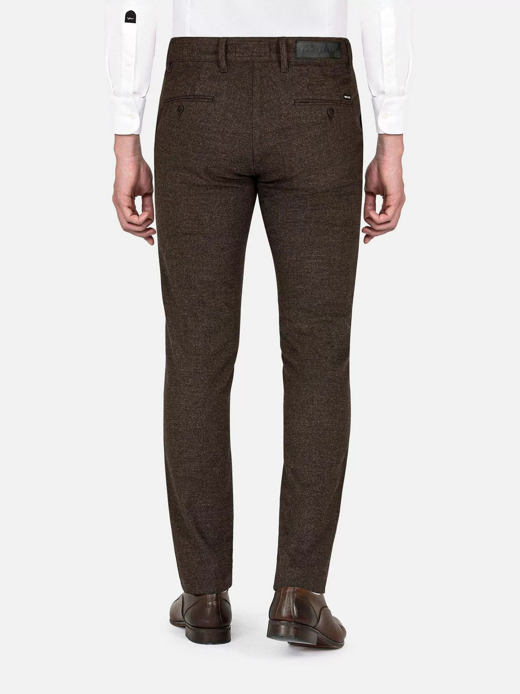 Wam Denim Chino'S<Kingston Straight Leg Brown Chino
