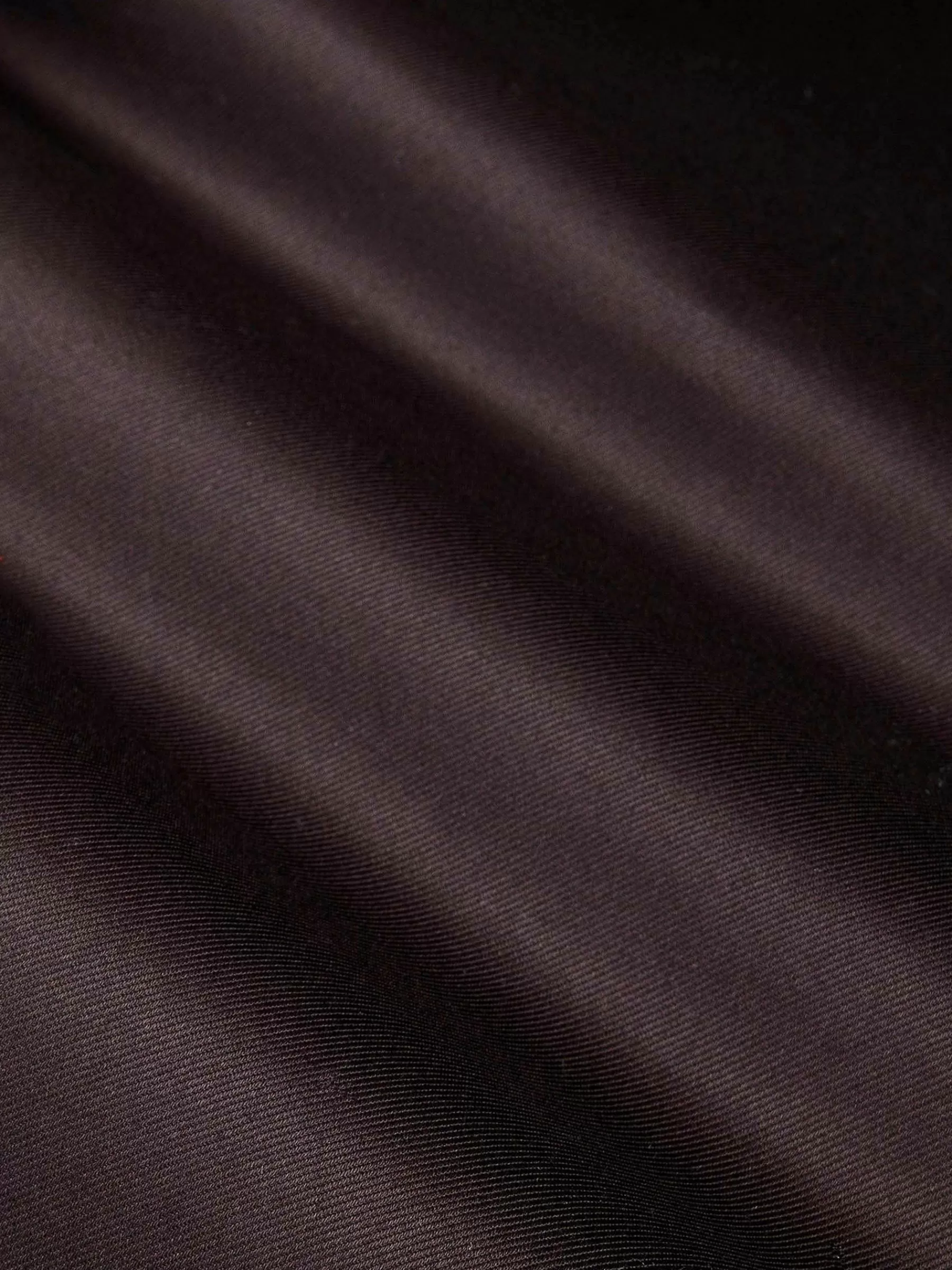Wam Denim Overhemd Lange Mouwen<Lance Solid Brown Overhemd Lange Mouw
