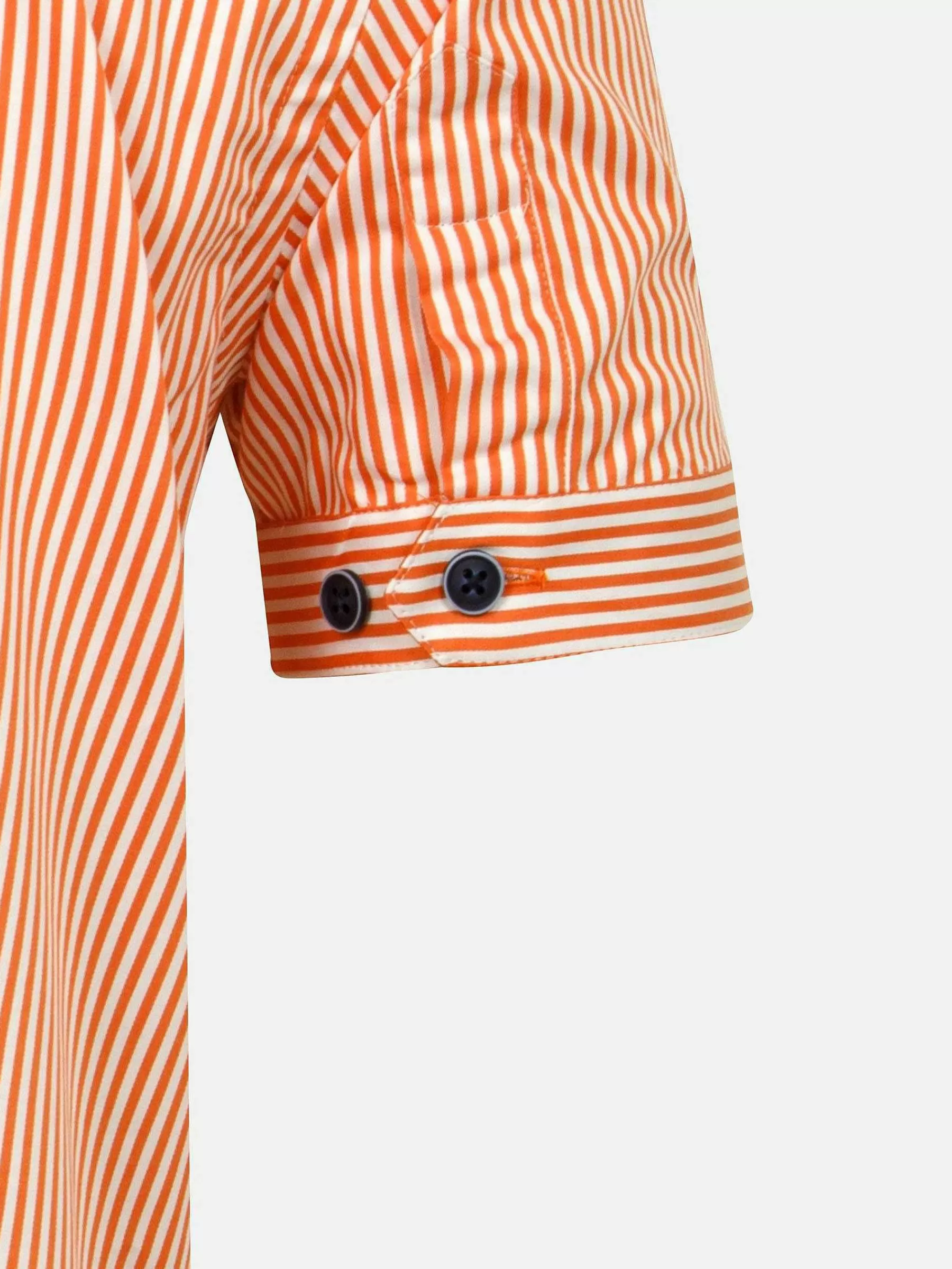Wam Denim Overhemd Korte Mouwen<Levi Tailored Fit Orange Overhemd Korte Mouw
