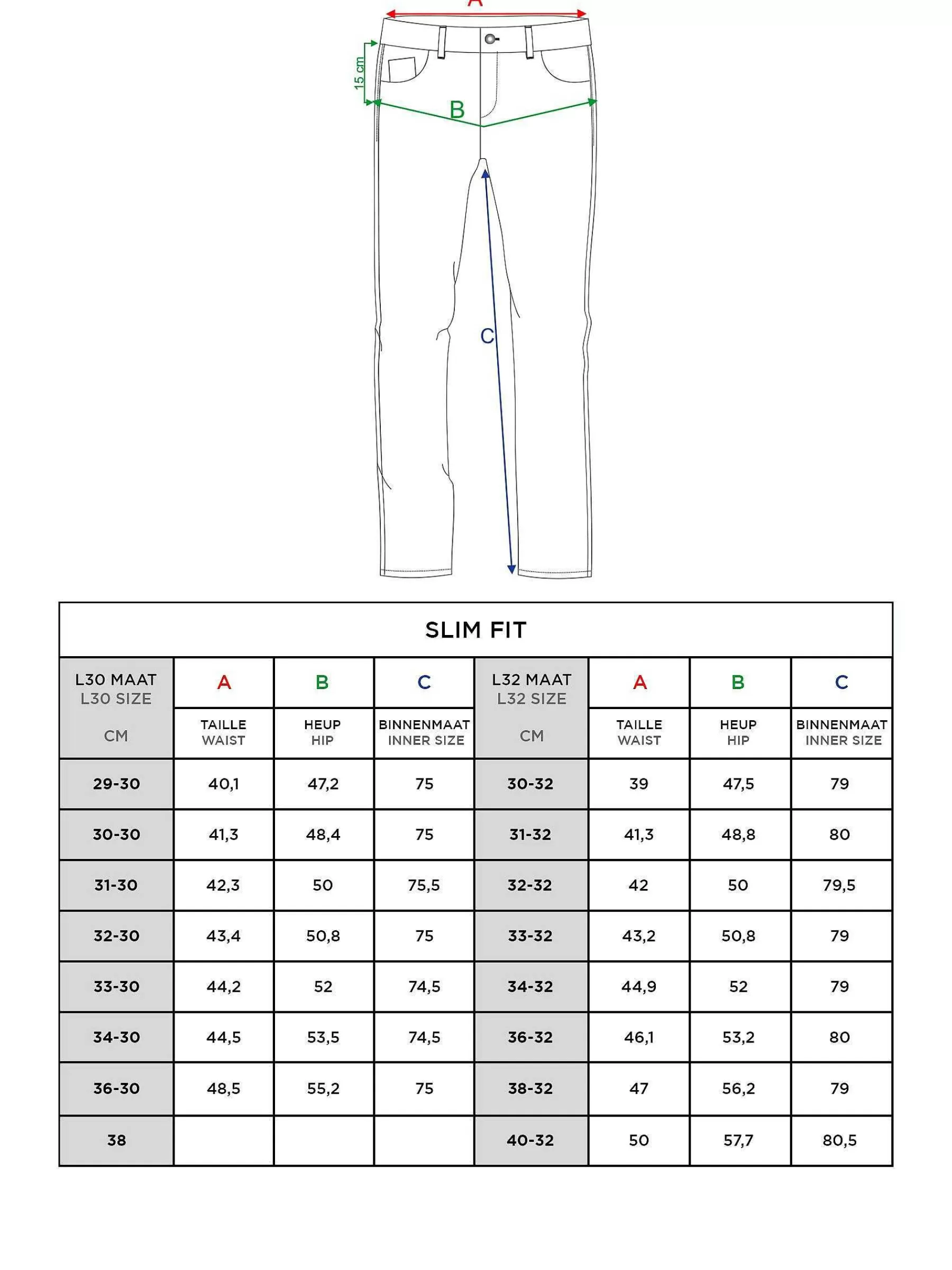 Wam Denim Jeans<Luna Mini Check Slim Fit Blue Jeans