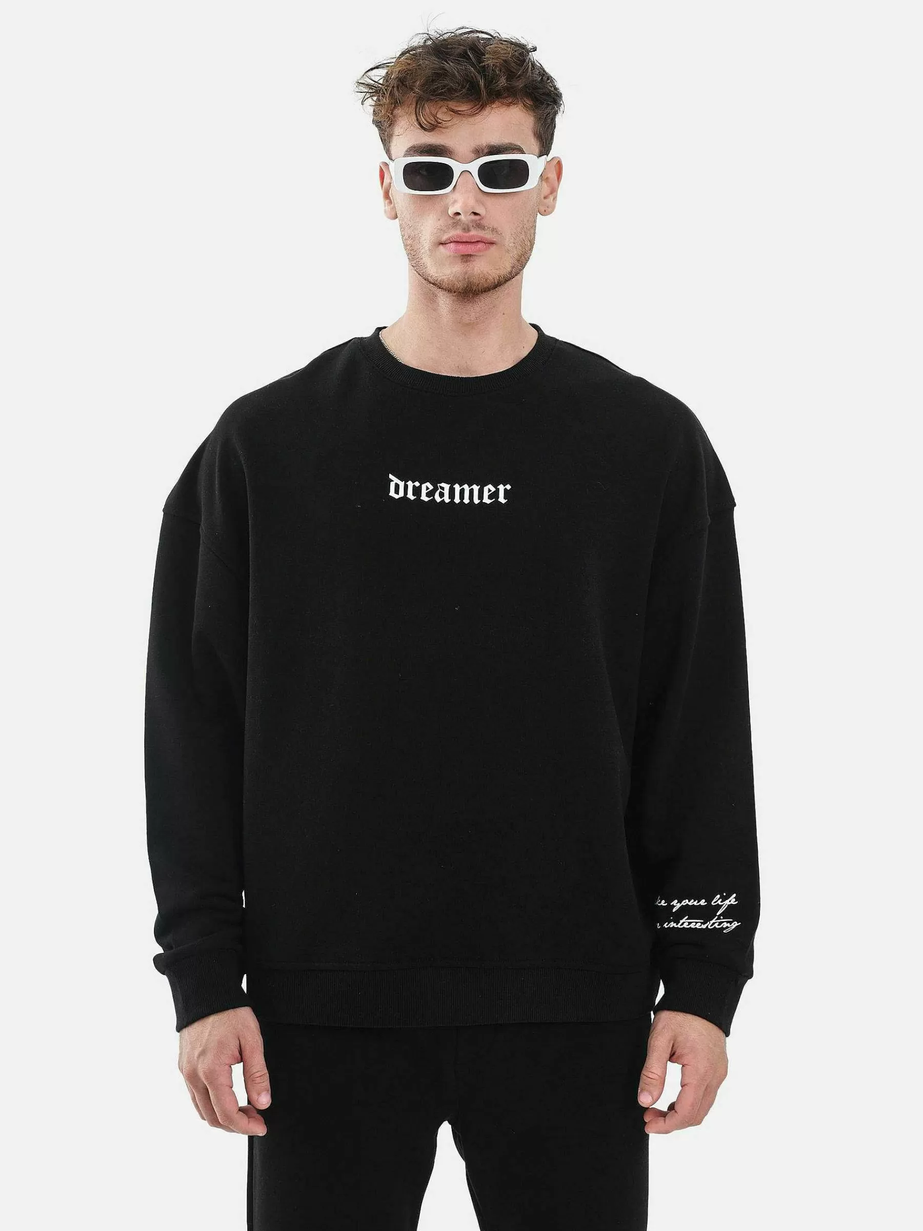 Wam Denim Streetwear<Melvin Black Sweater