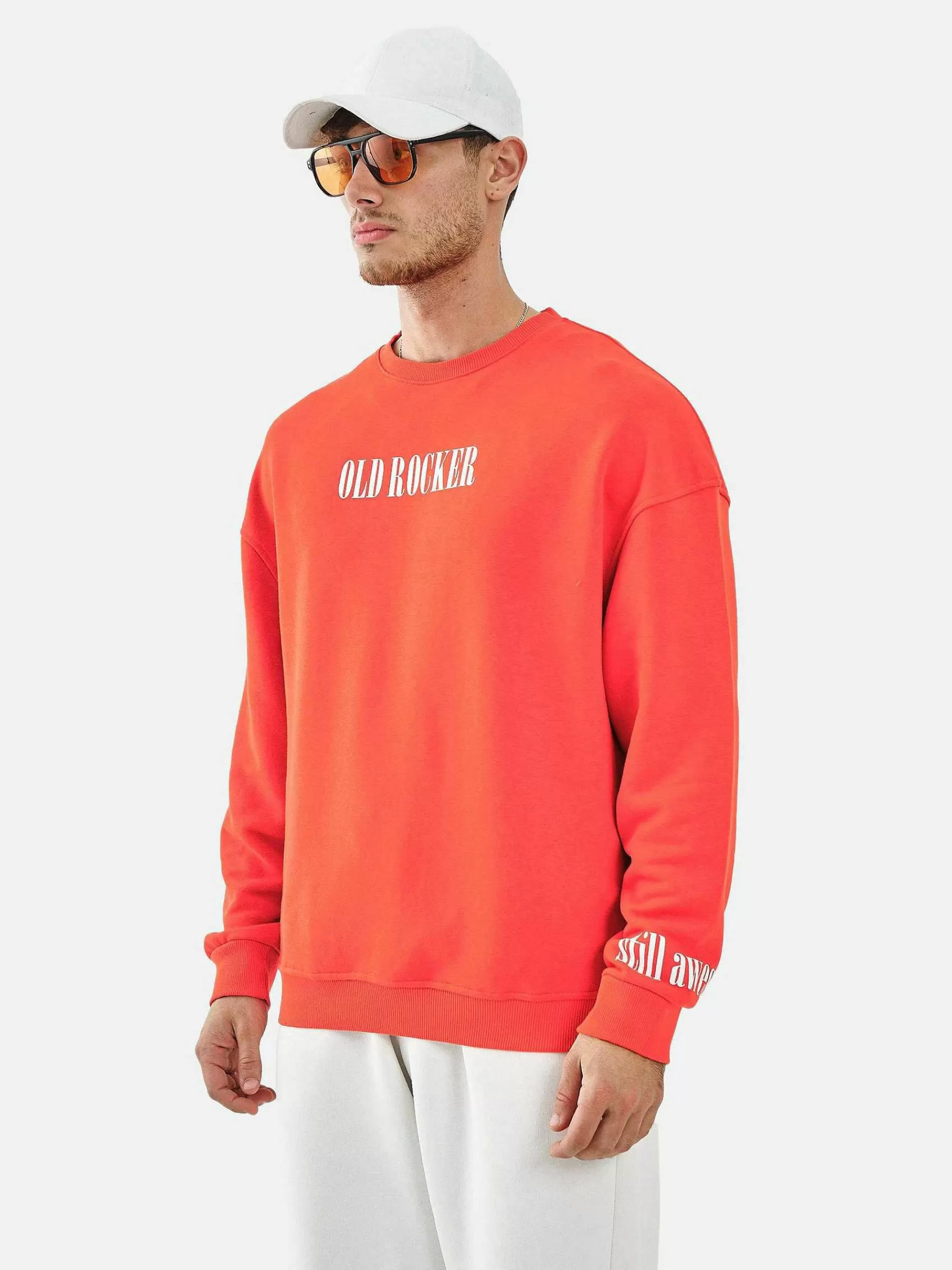 Wam Denim Streetwear<Melvin Red Sweater