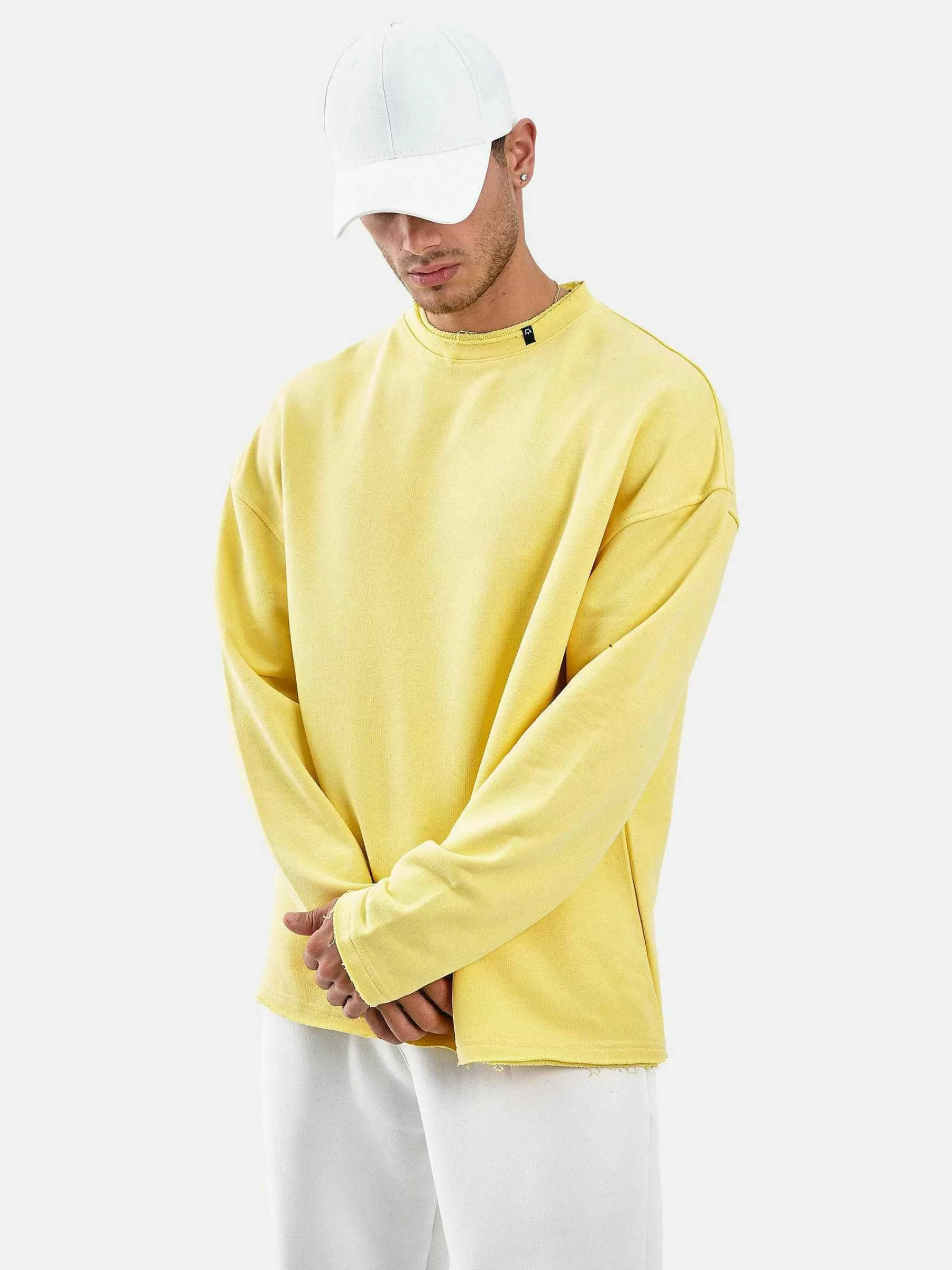 Wam Denim Streetwear<Melvin Yellow Sweater