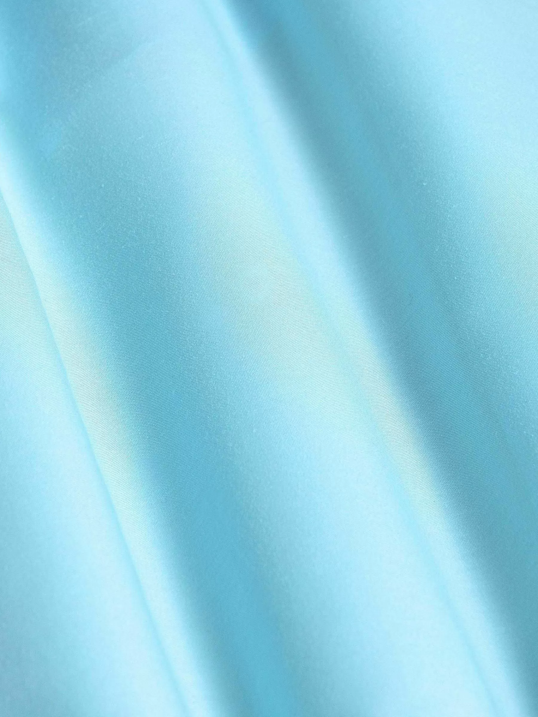 Wam Denim Overhemd Lange Mouwen<Metz Solid Turquoise Overhemd Lange Mouw