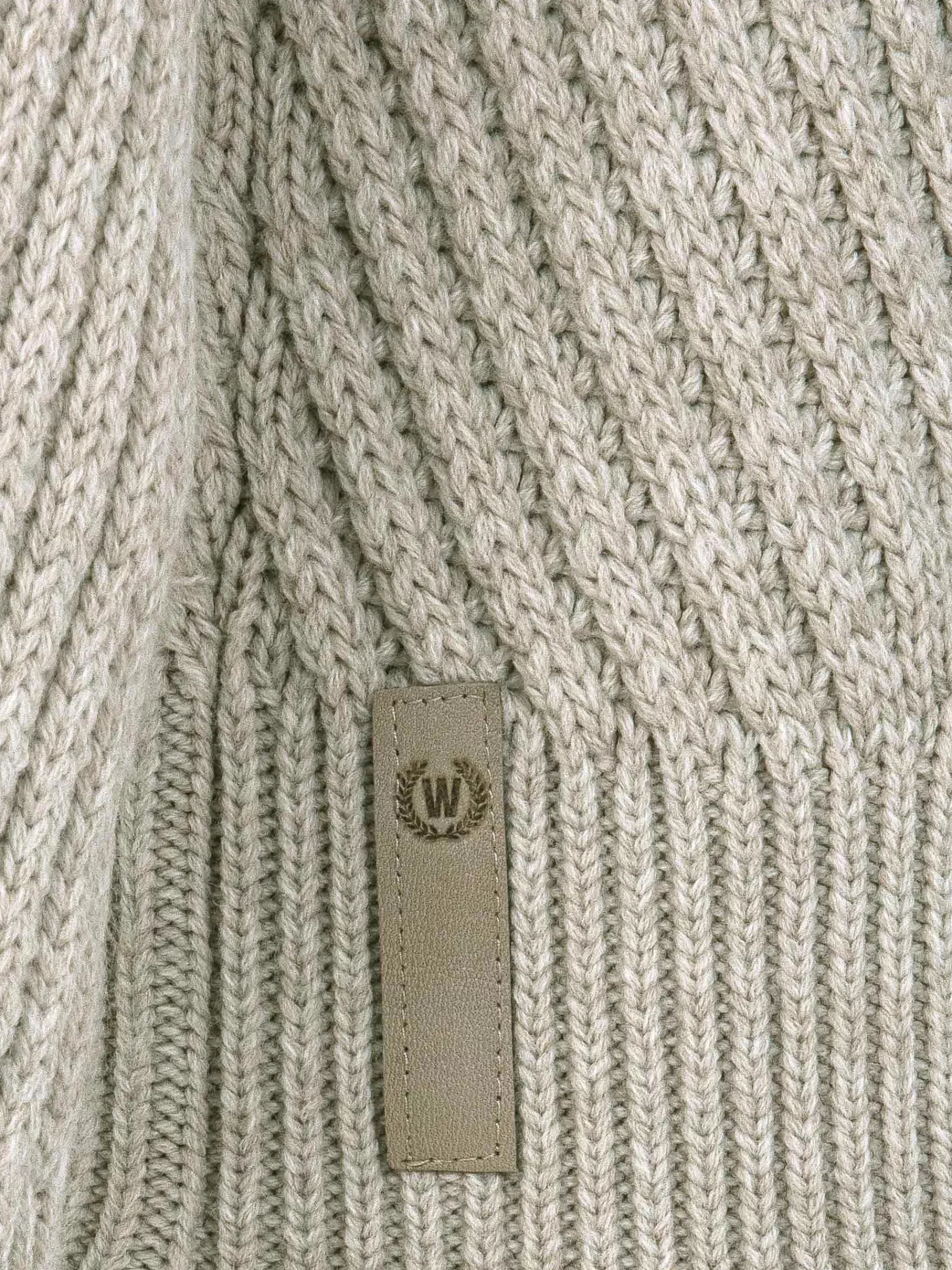 Wam Denim Truien<Minnesota Pattern Crew Neck Beige Truien